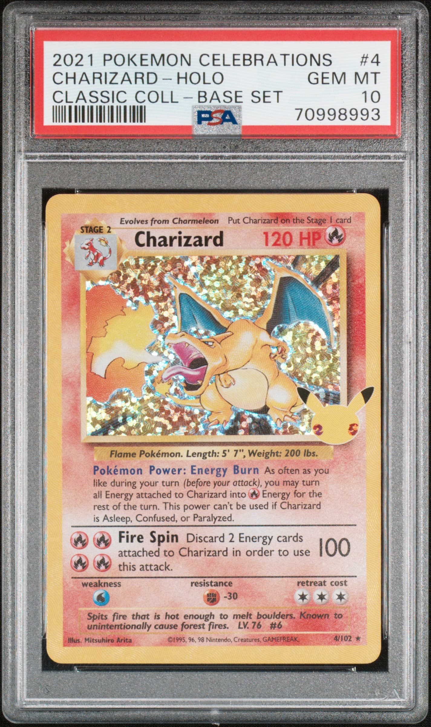 Celebrations Charizard - PSA 10