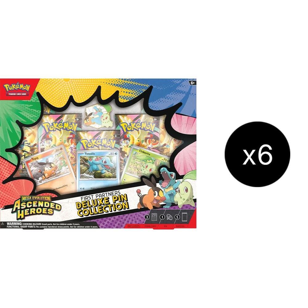 Ascended Heroes First Partners Deluxe Pin Collection Case - ME: Ascended Heroes