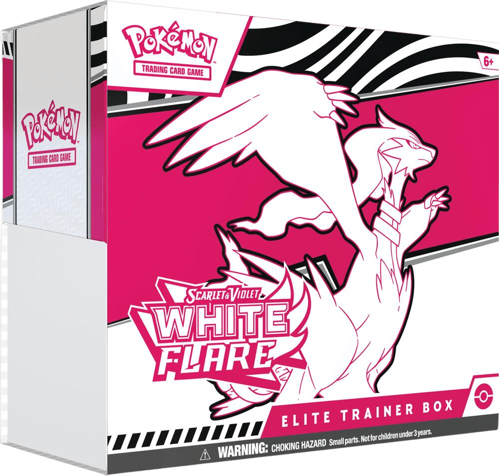 White Flare Elite Trainer Box