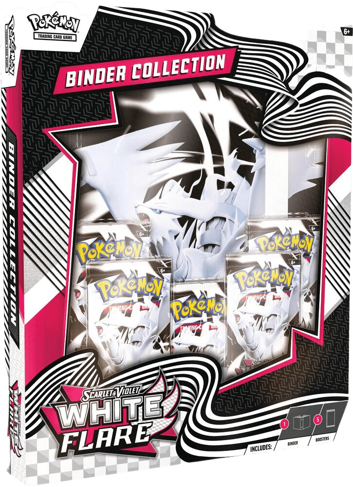 White Flare Binder Collection