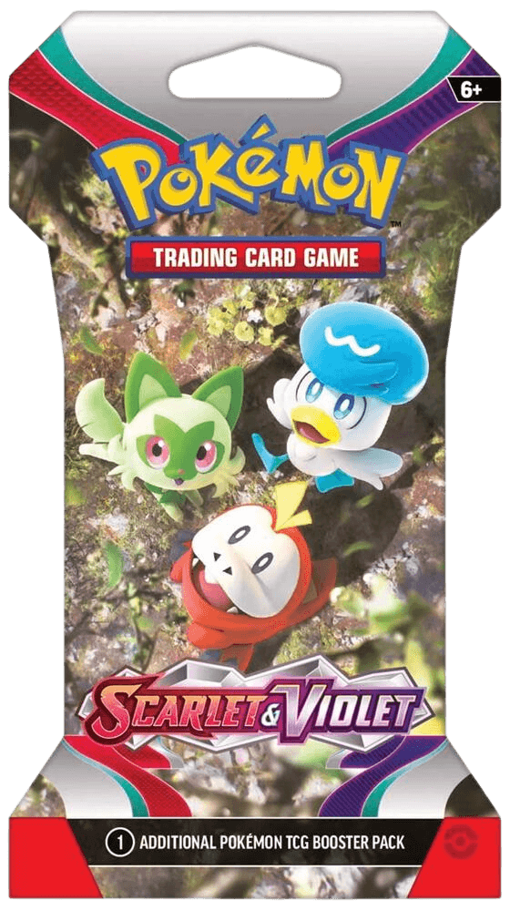 Scarlet & Violet Sleeved Booster Pack