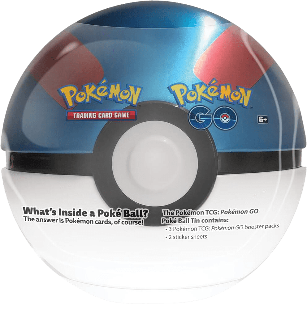 Pokemon GO Poke Ball Tin - Great Ball