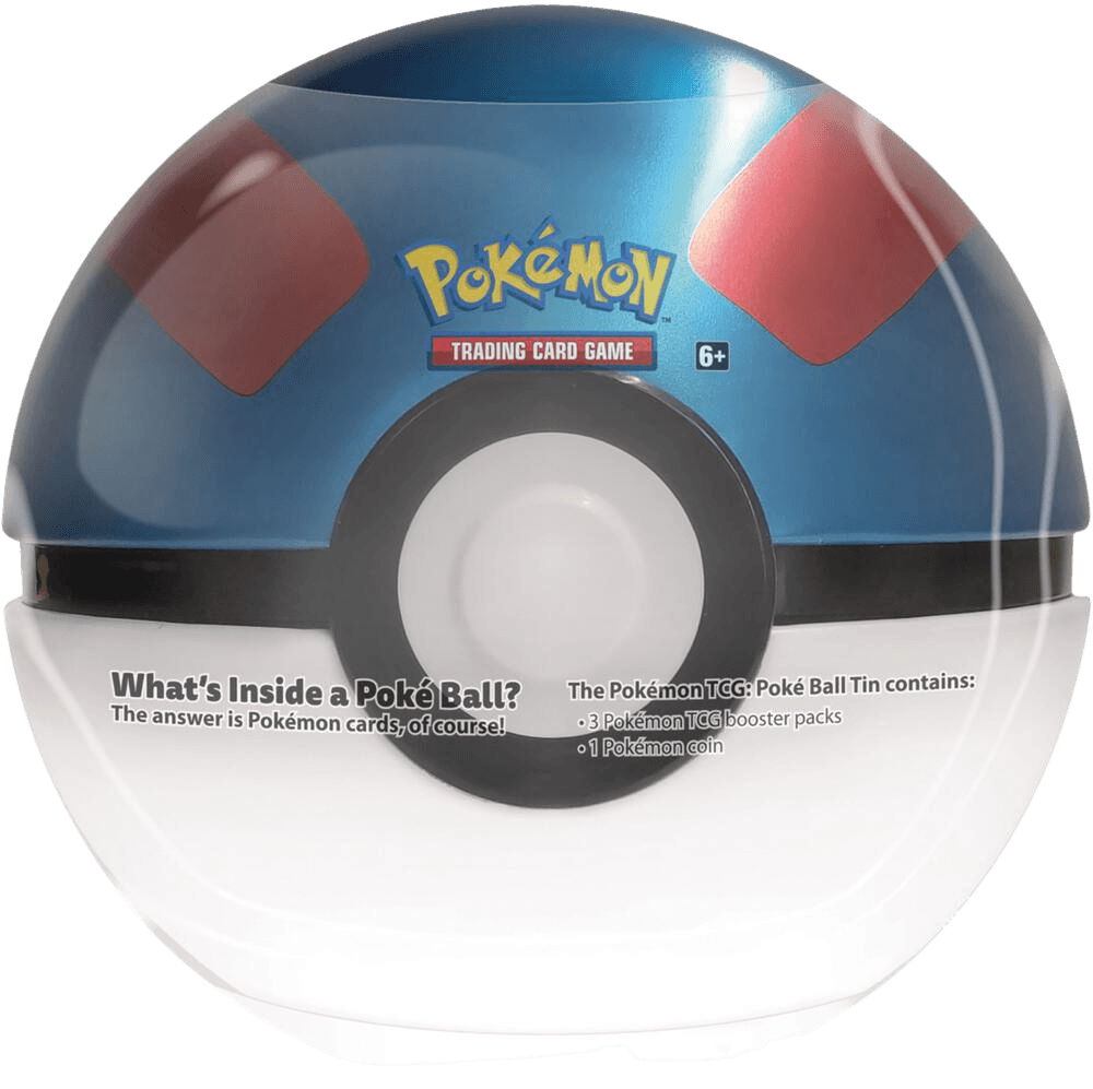 Pokemon - Poke Ball Tin - Great Ball