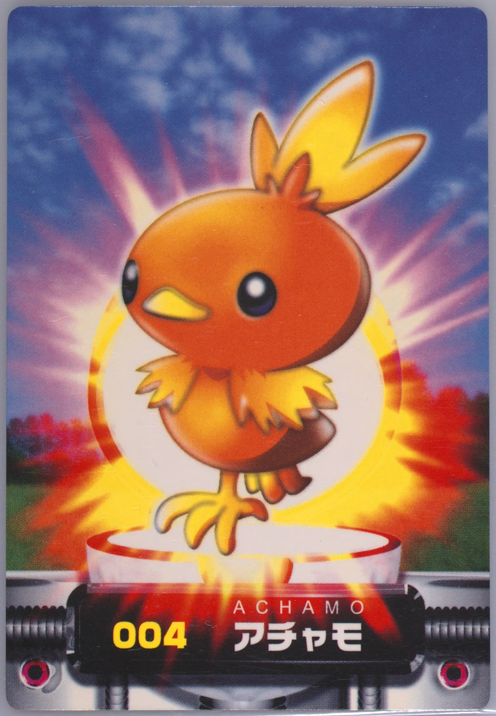 Torchic (004) 2003 Carddass Pokemon Advanced Generation Zukancard Part 1
