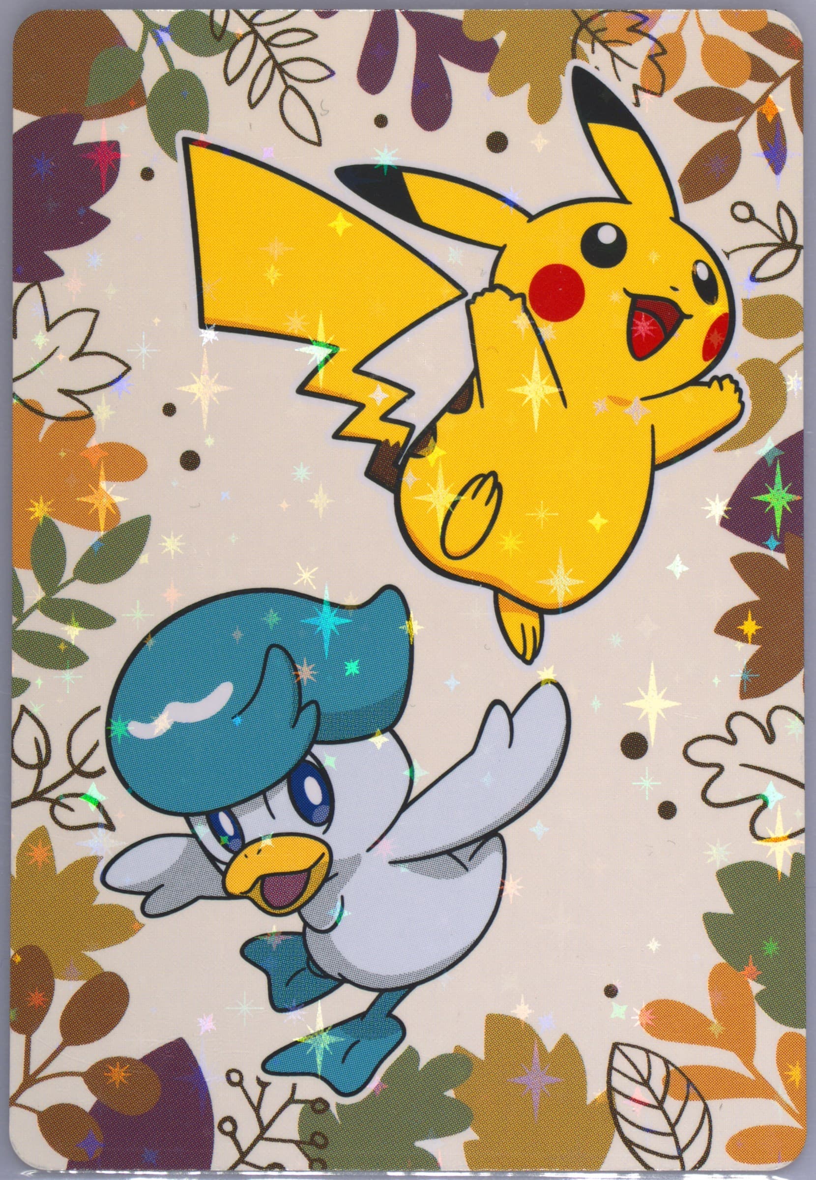 Pikachu/Quaxly Version 2 2023 Pokemon X Pronto Thank You Card