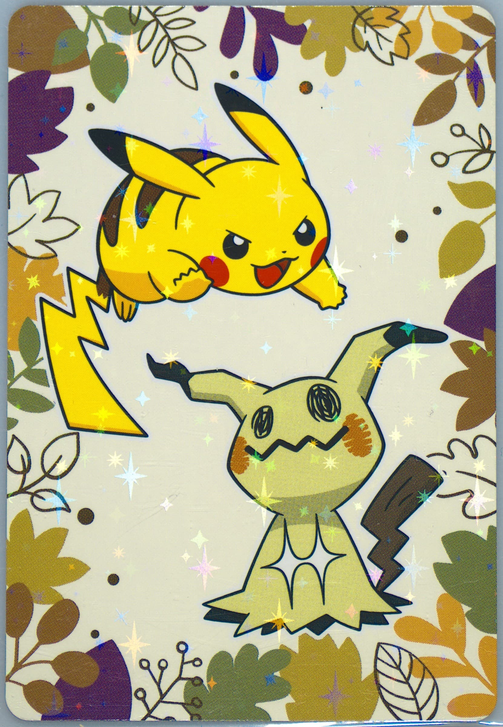 Mimikyu/Pikachu Version 1 2023 Pokemon X Pronto Thank You Card