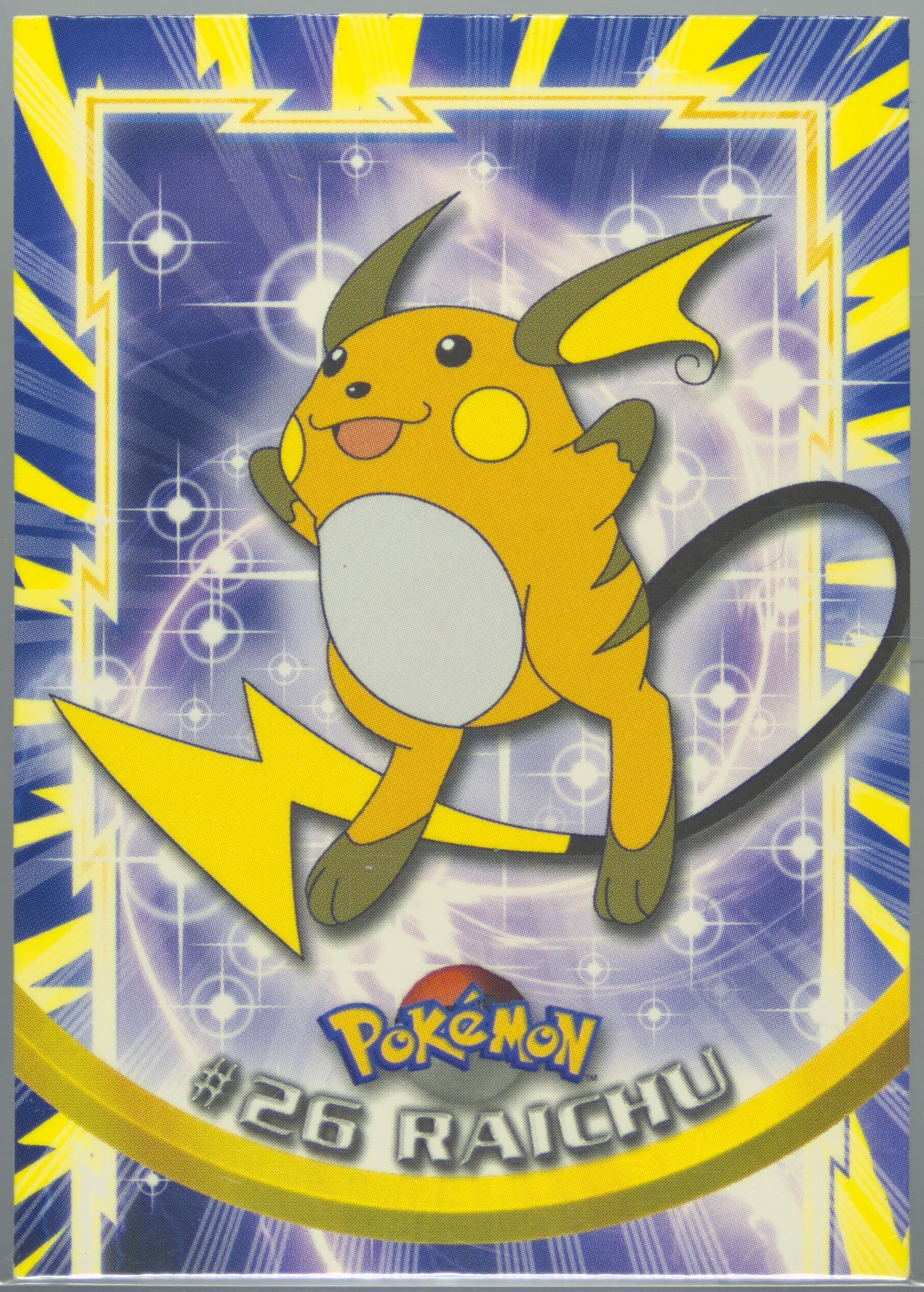 Raichu French (26) 1999 Topps Pokemon TV