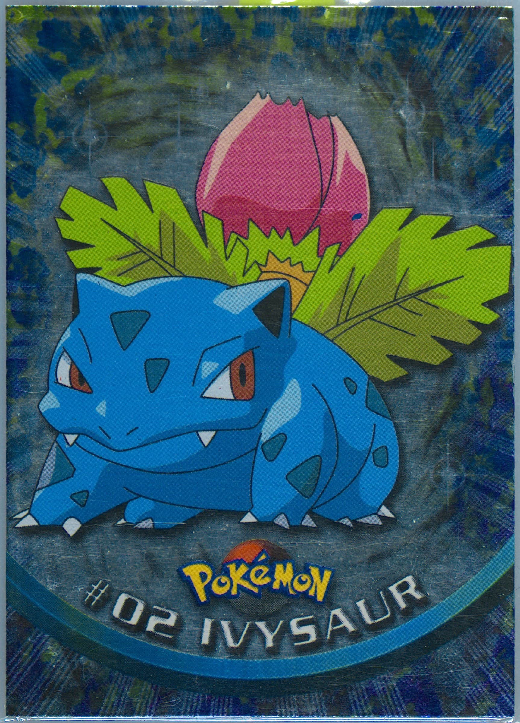Ivysaur Foil-Italian (2) 1999 Topps Pokemon TV