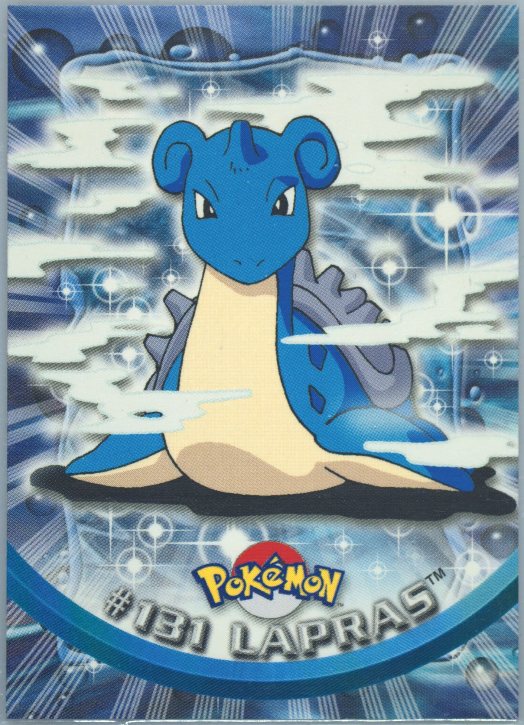 Lapras Italian (131) 2000 Topps Pokemon TV Animation Series 3