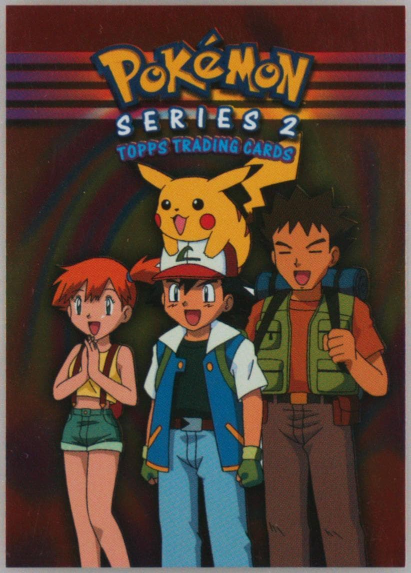 Checklist Foil-Italian 2000 Topps Pokemon TV Animation Series 2