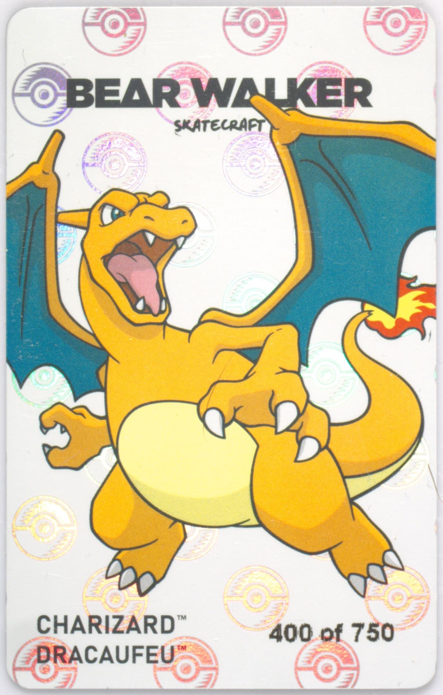 Charizard 2024 Pokemon Center X Bear Walker Collection Cards