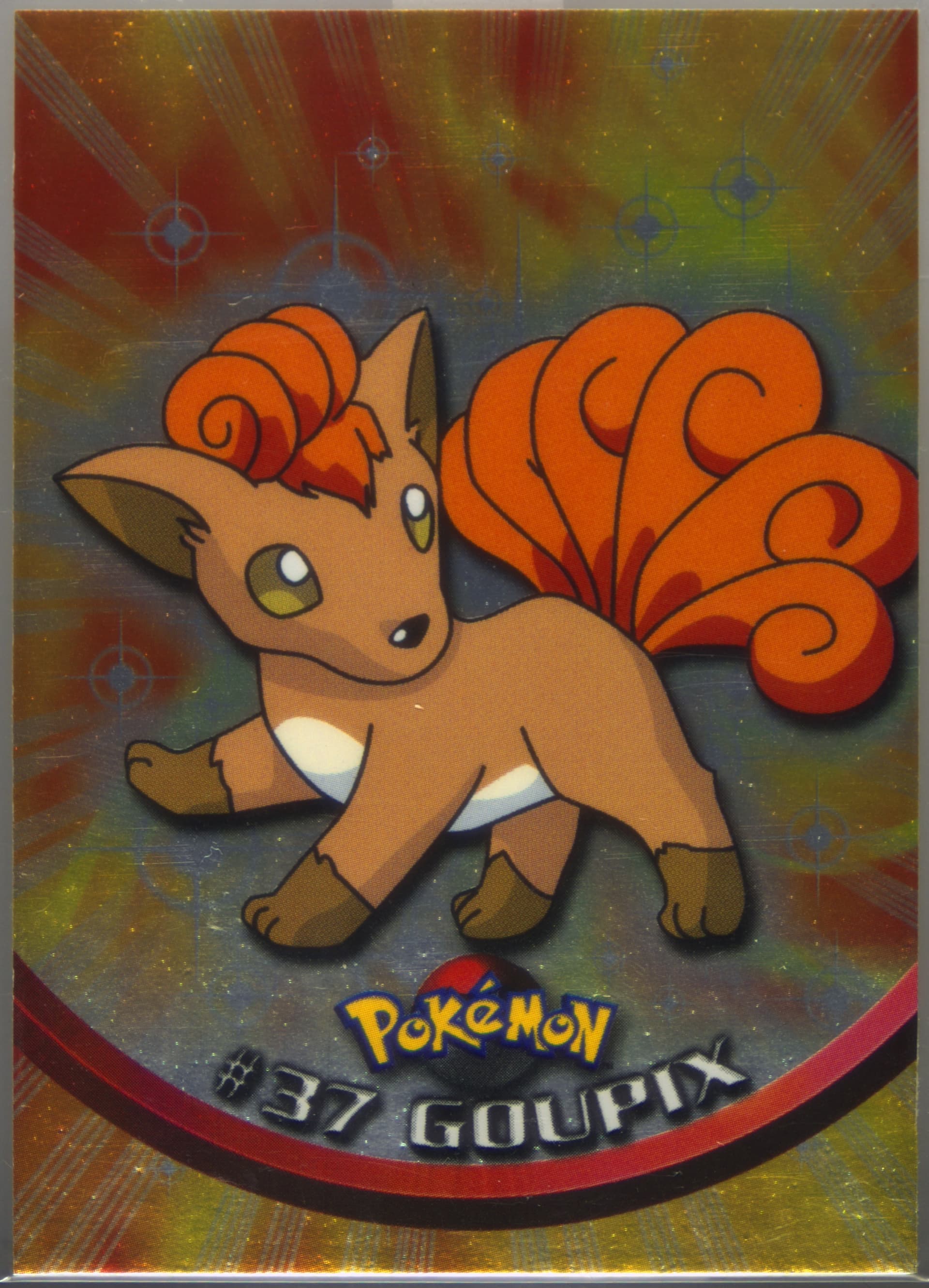 Goupix Foil-French (37) 1999 Topps Pokemon TV