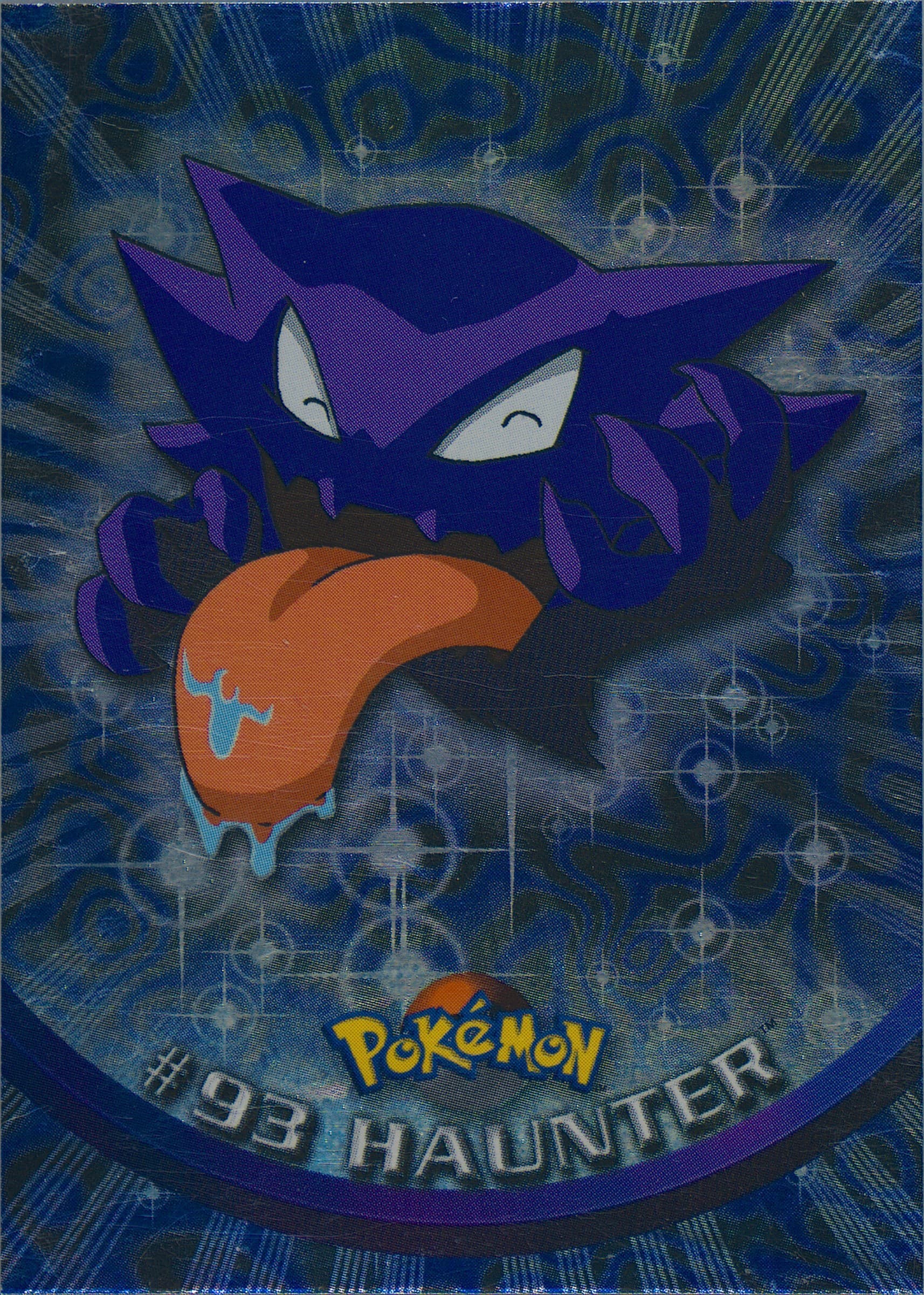 Haunter Foil-Italian (93) 2000 Topps Pokemon TV Animation Series 2