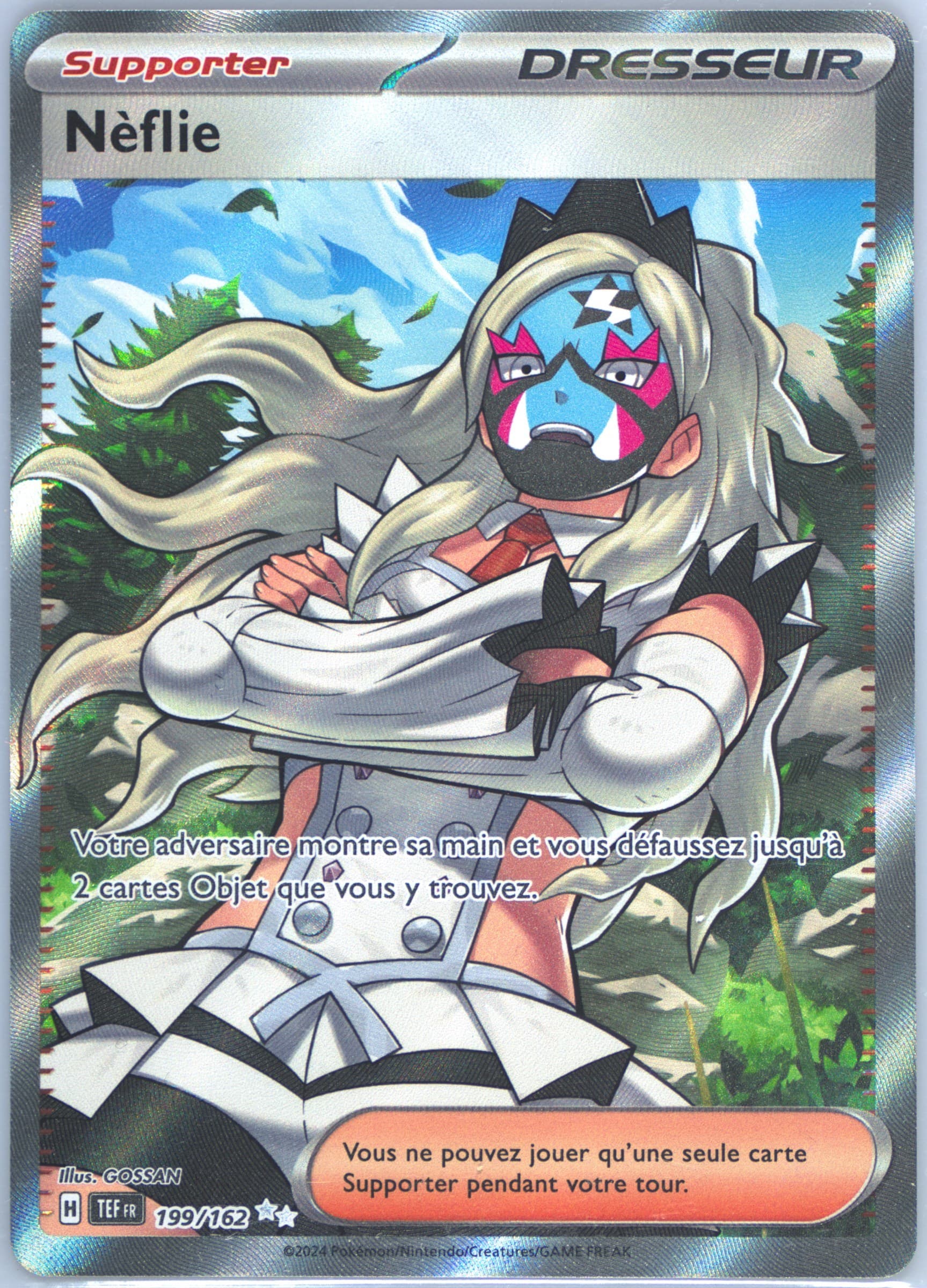 Eri Ultra Rare (199) 2024 Pokemon French Tef FR-Temporal Forces