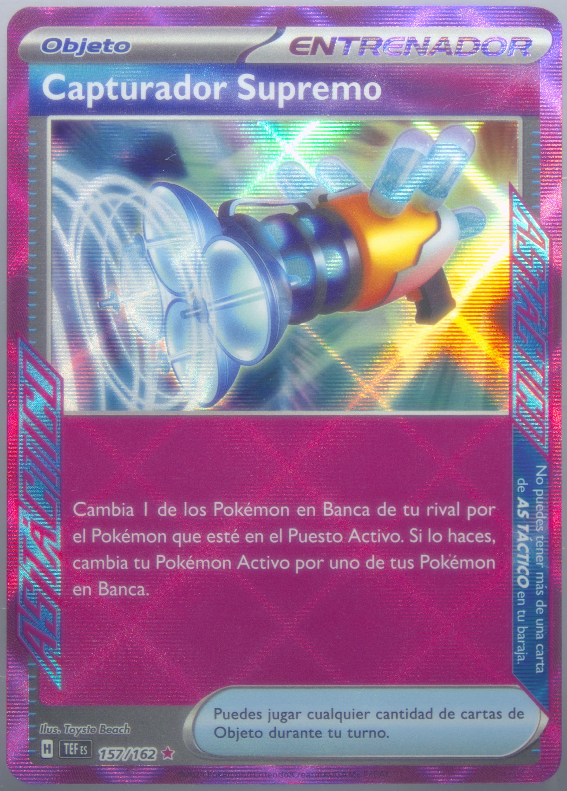 Prime Catcher (157) 2024 Pokemon Spanish Tef ES-Temporal Forces