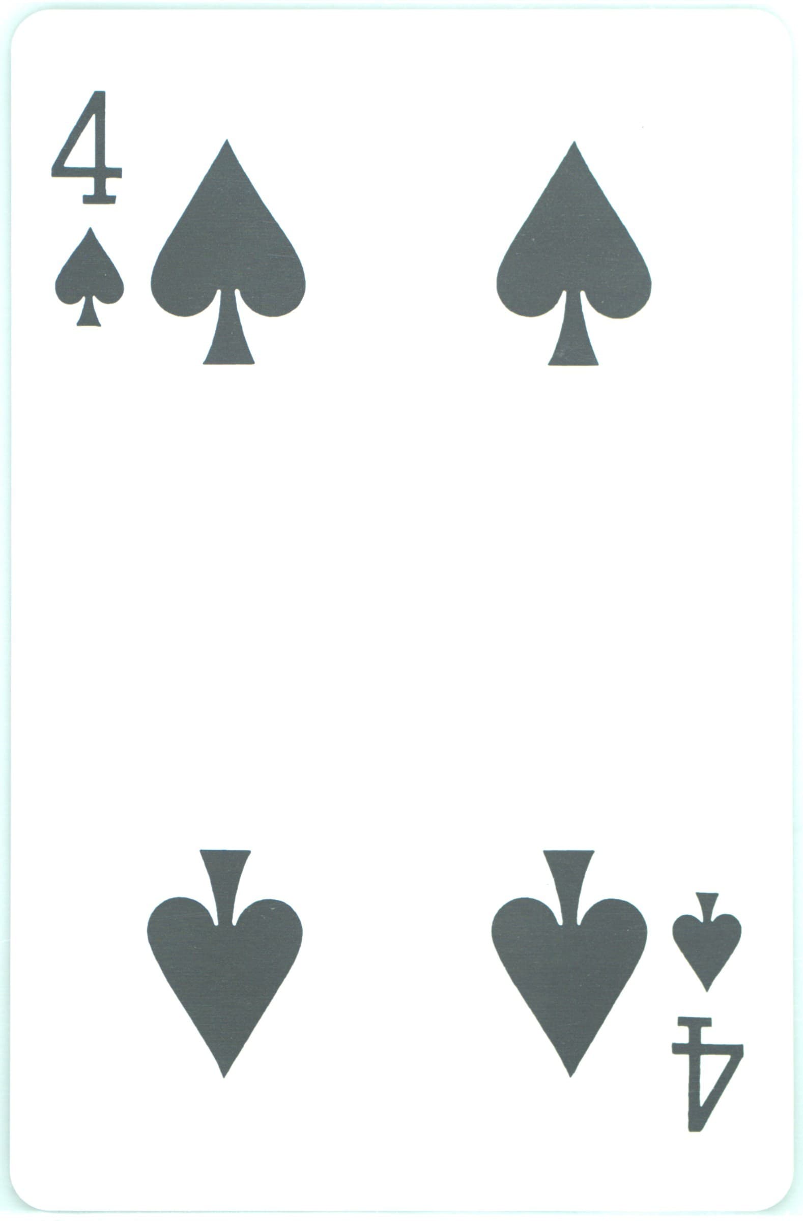 4 of Spades 2016 Pokemon Playing Cards Maiko Pikachu & Okuge Pikachu