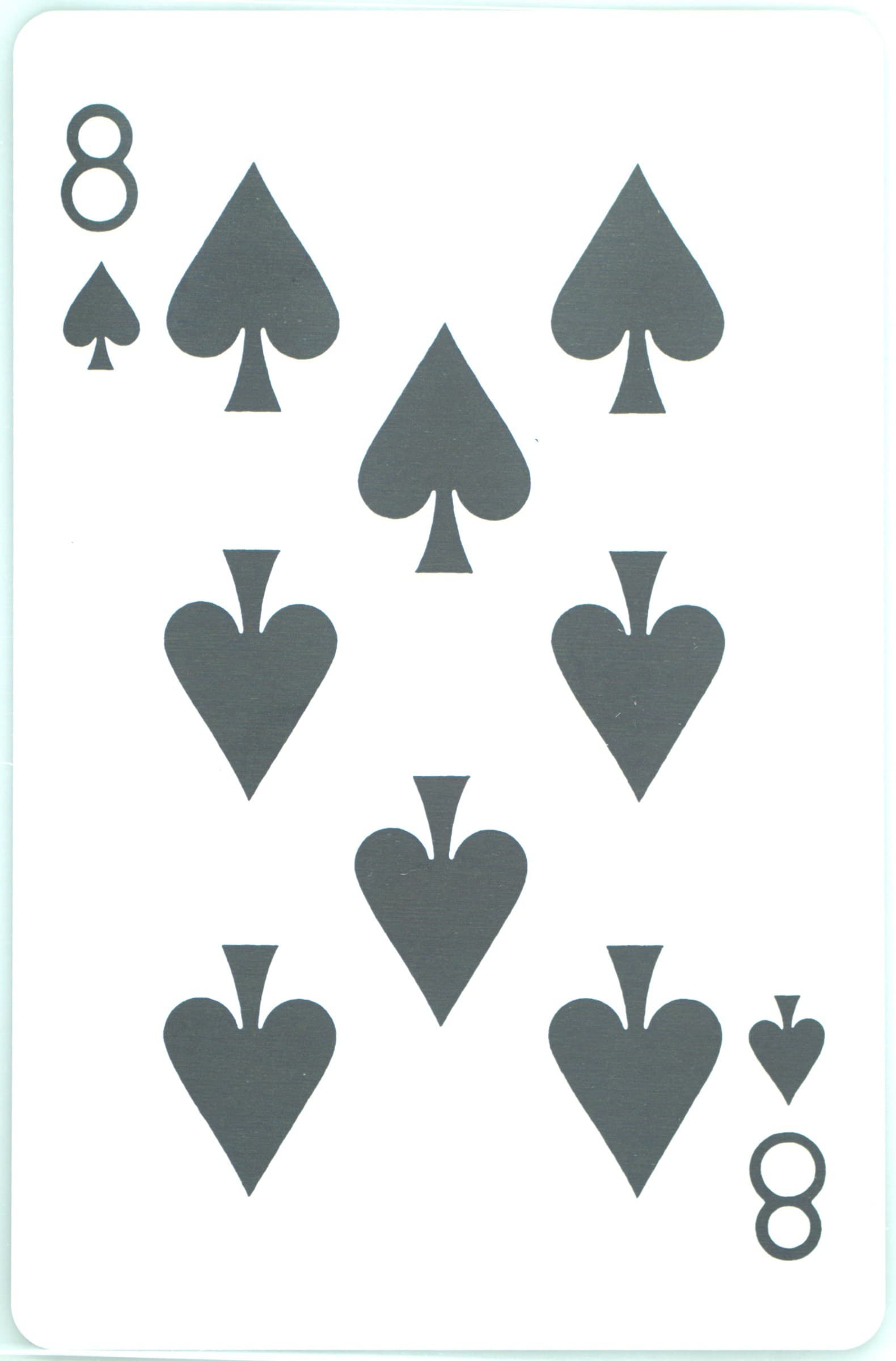 8 of Spades 2016 Pokemon Playing Cards Maiko Pikachu & Okuge Pikachu