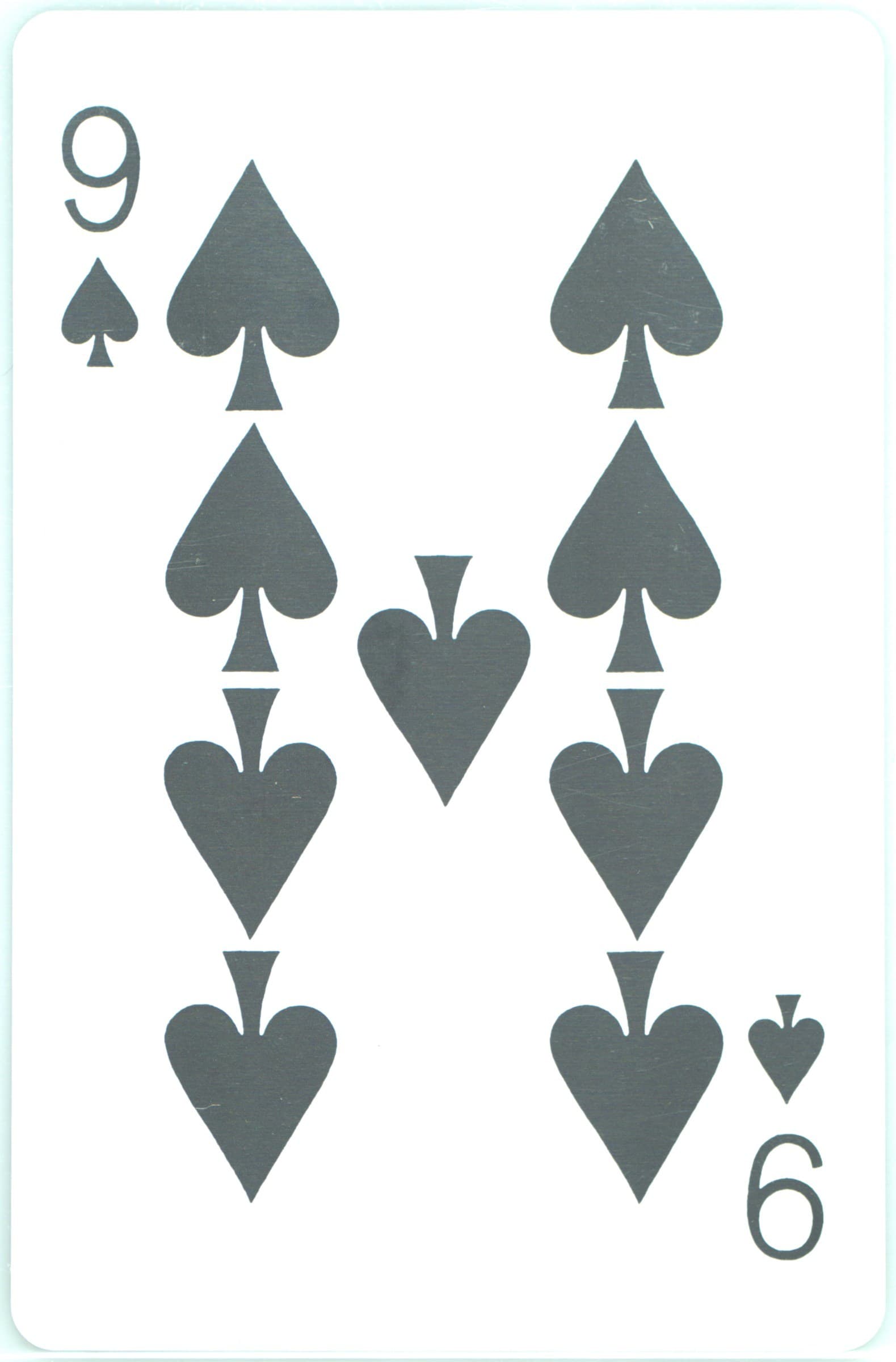 9 of Spades 2016 Pokemon Playing Cards Maiko Pikachu & Okuge Pikachu