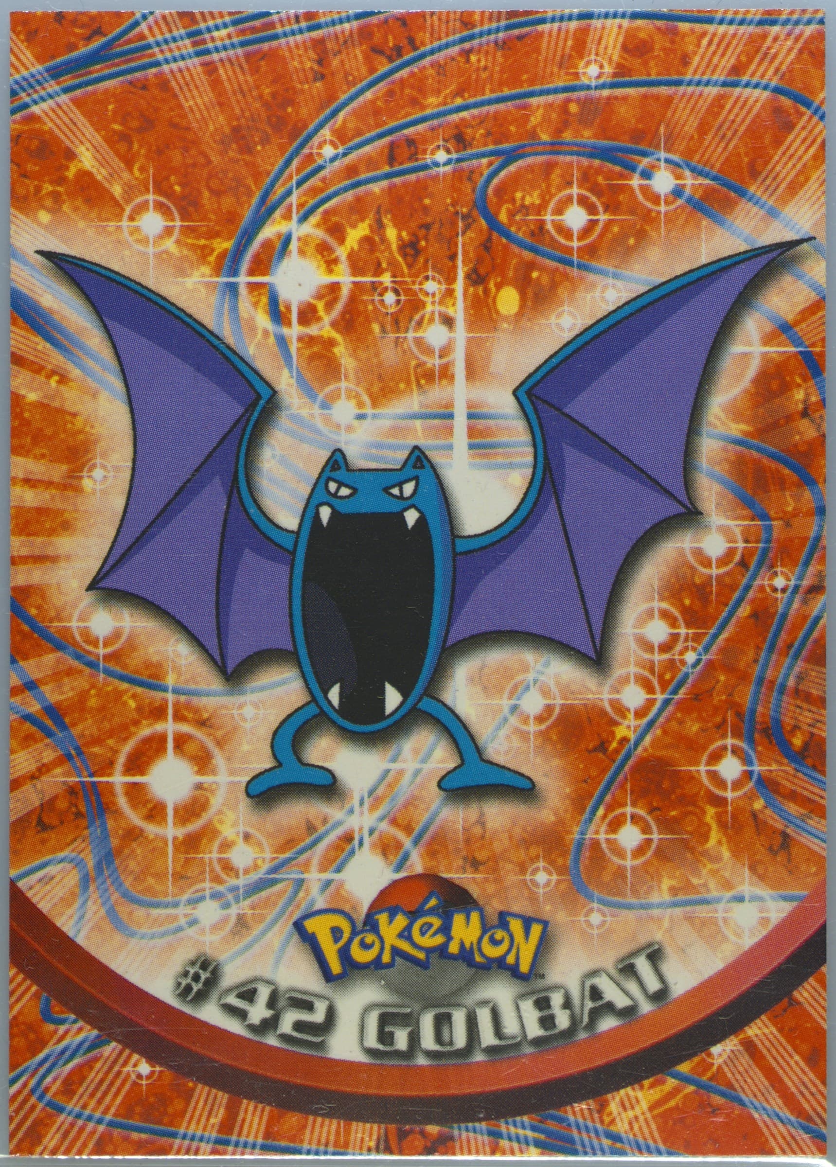 Golbat German (42) 1999 Topps Pokemon TV
