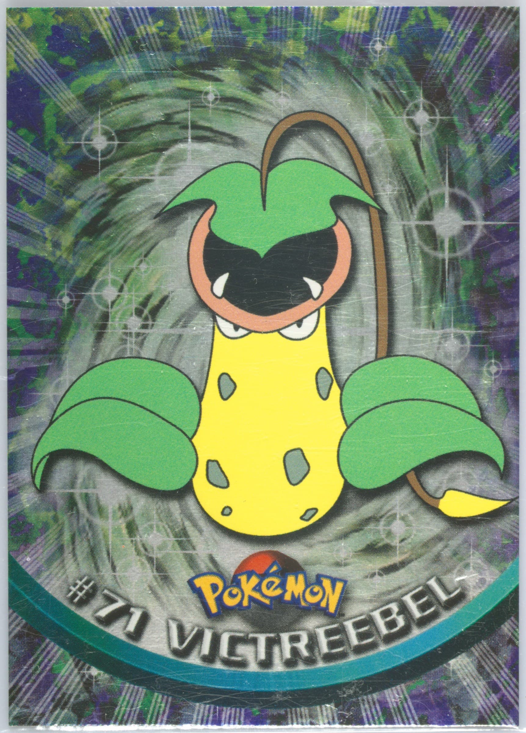 Victreebell Foil-Italian (71) 1999 Topps Pokemon TV