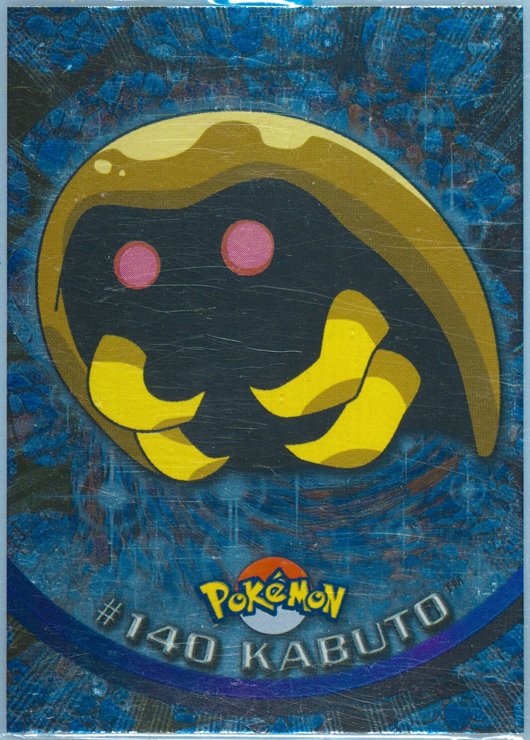 Kabuto Foil-Italian (140) 2000 Topps Pokemon TV Animation Series 3