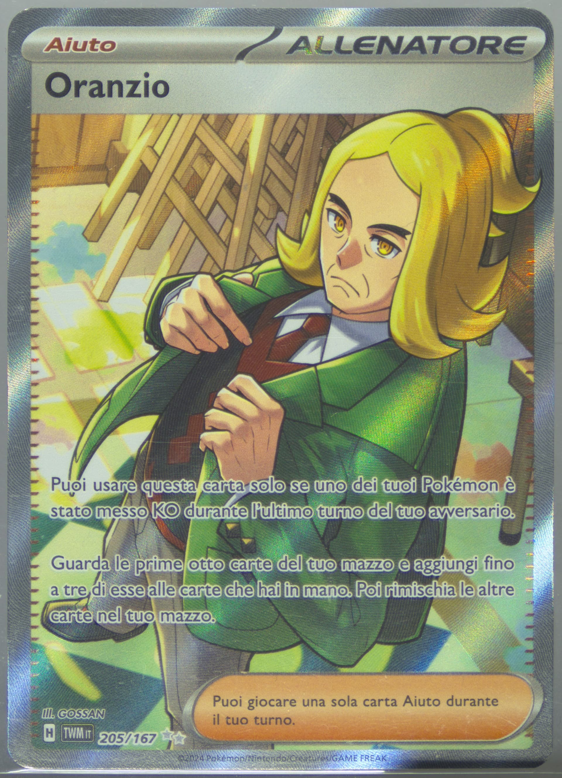 Hassel Ultra Rare (205) 2024 Pokemon Italian Twm It-Twilight Masquerade