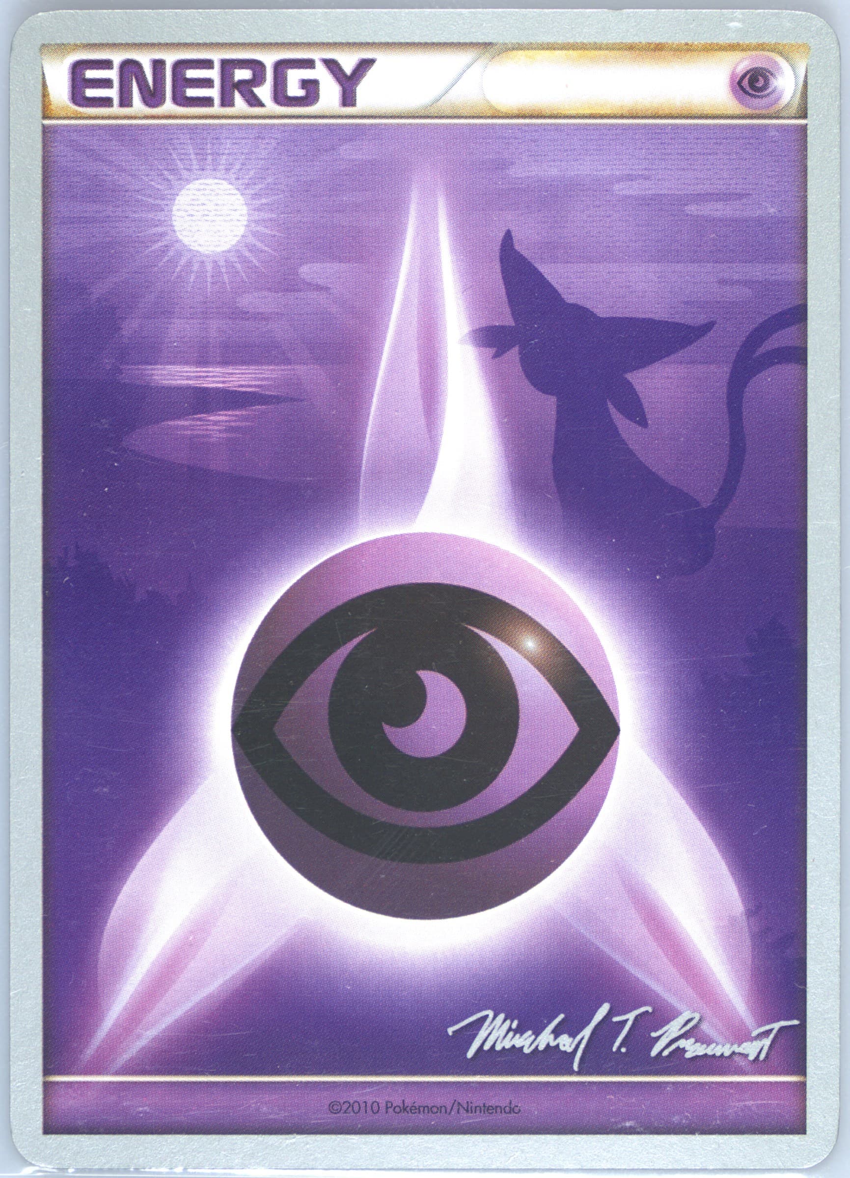 Psychic Energy Boltevoir 2010 Pokemon World Championships Promo