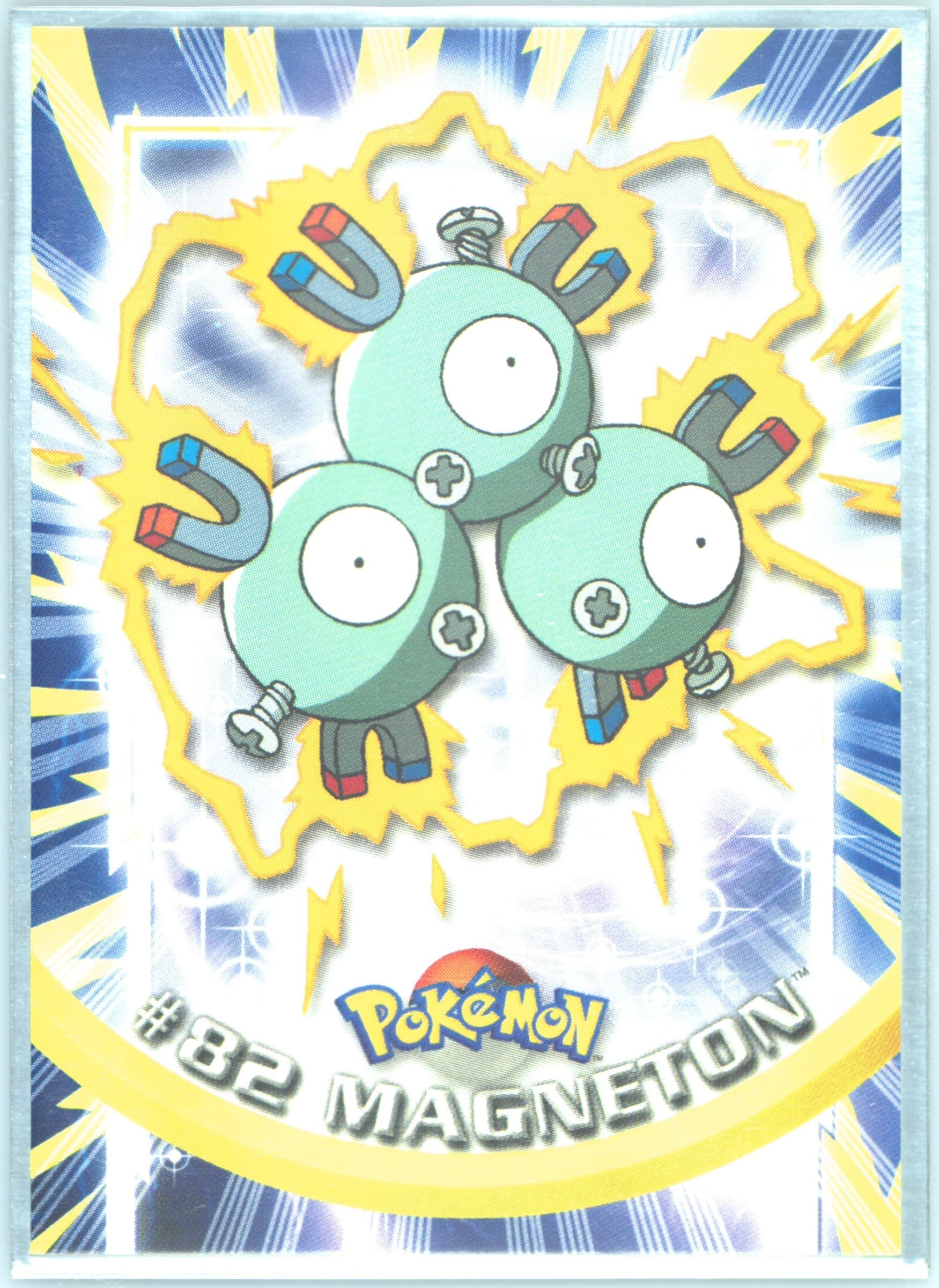 Magneton Italian (82) 2000 Topps Pokemon TV Animation Series 2