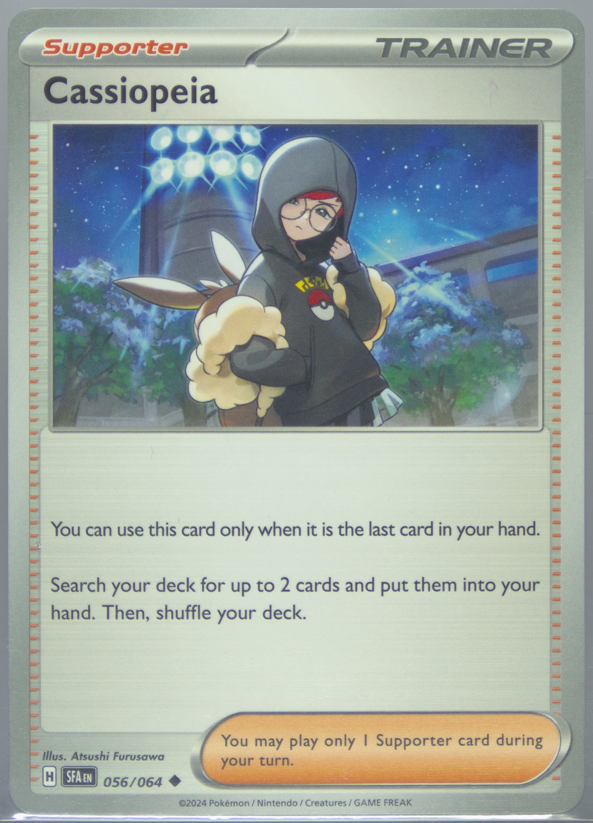 Cassiopeia (056) 2024 Pokemon Sfa EN-Shrouded Fable