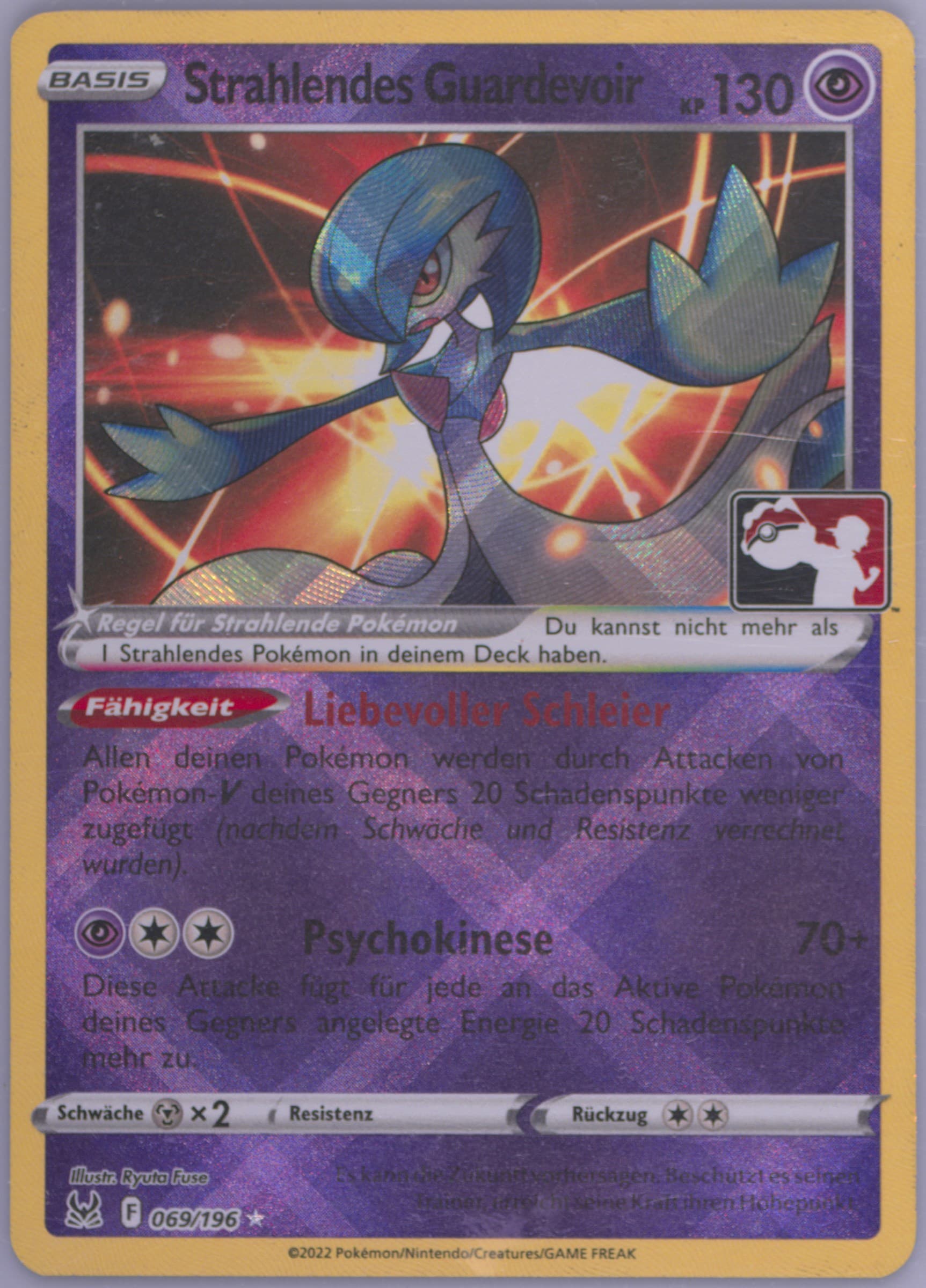 Radiant Gardevoir German (069) 2023 Pokemon Play! Pokemon Prize Pack: Series 3