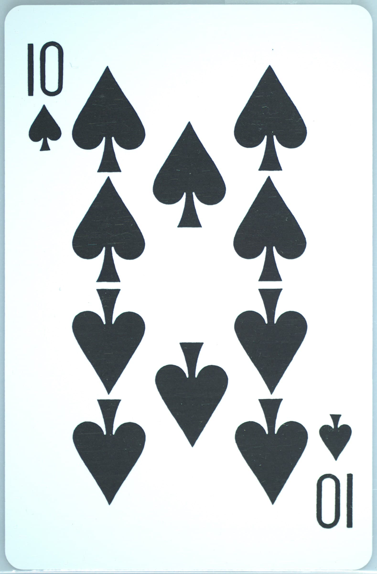 10 of Spades 2013 Pokemon Center Nagoya Playing Cards