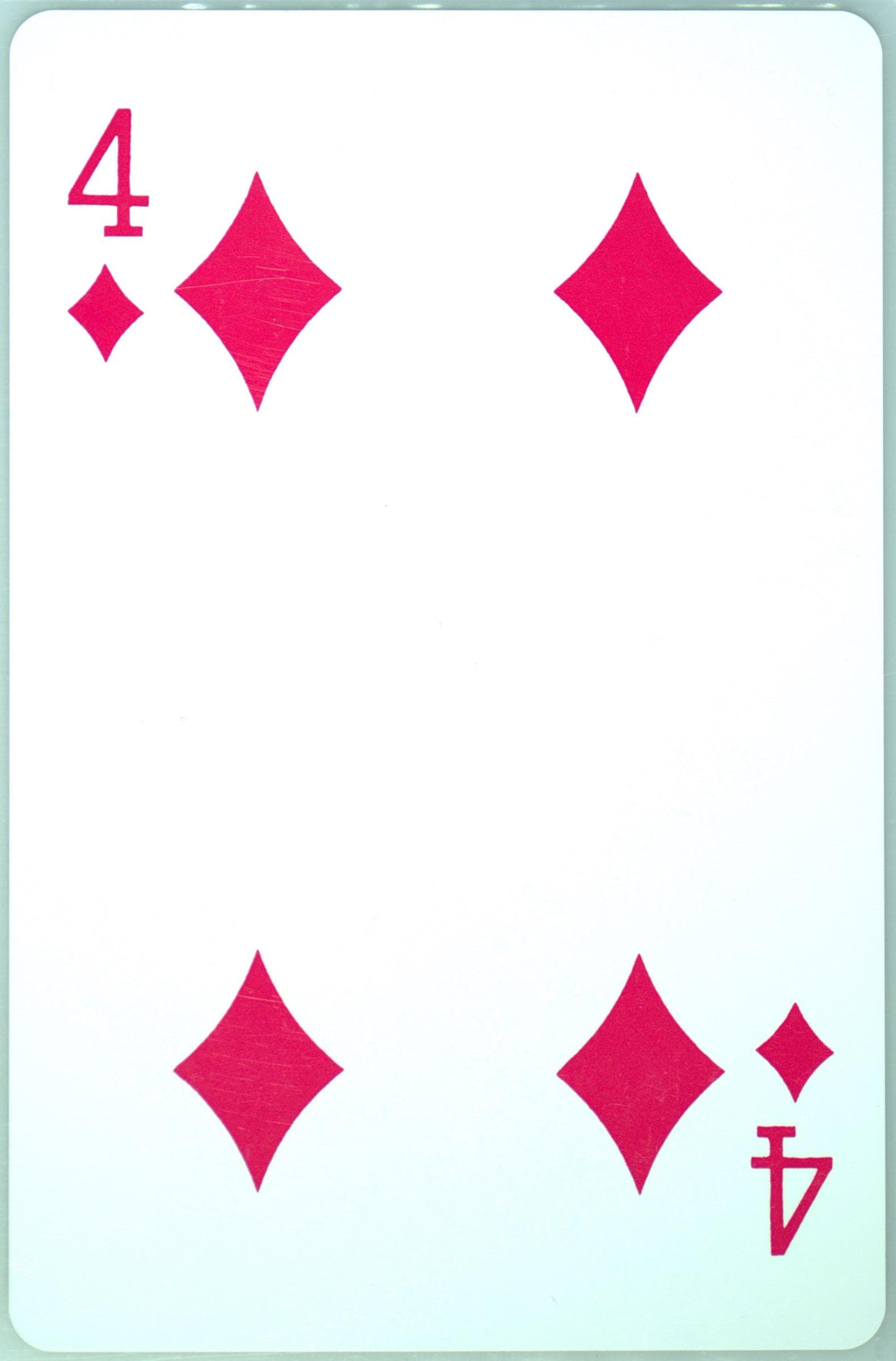 4 of Diamonds 2016 Pokemon Playing Cards Mario Pikachu