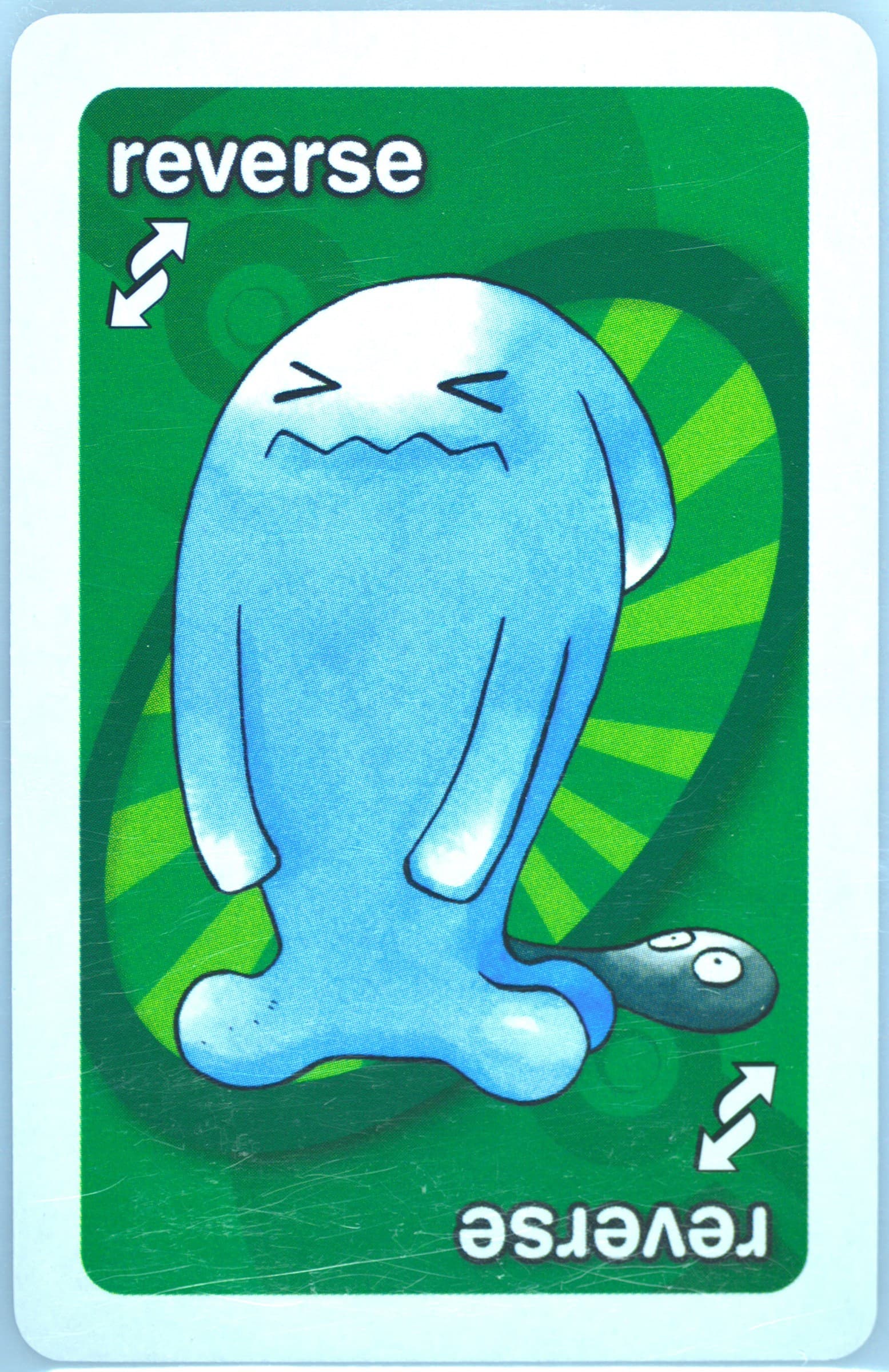 Wobbuffet Green-Reverse 2006 Uno Pokemon