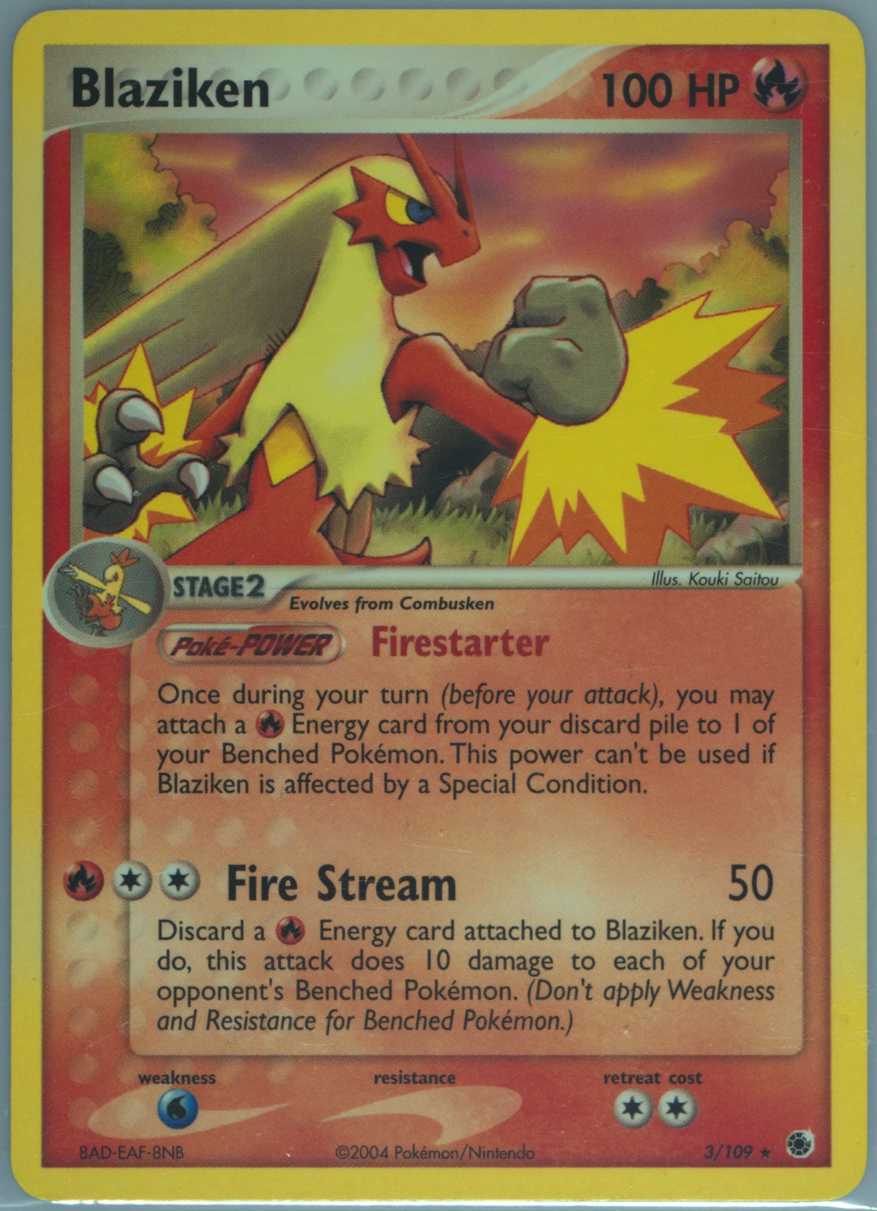 Blaziken (3) 2004 Pokemon EX Battle Stadium