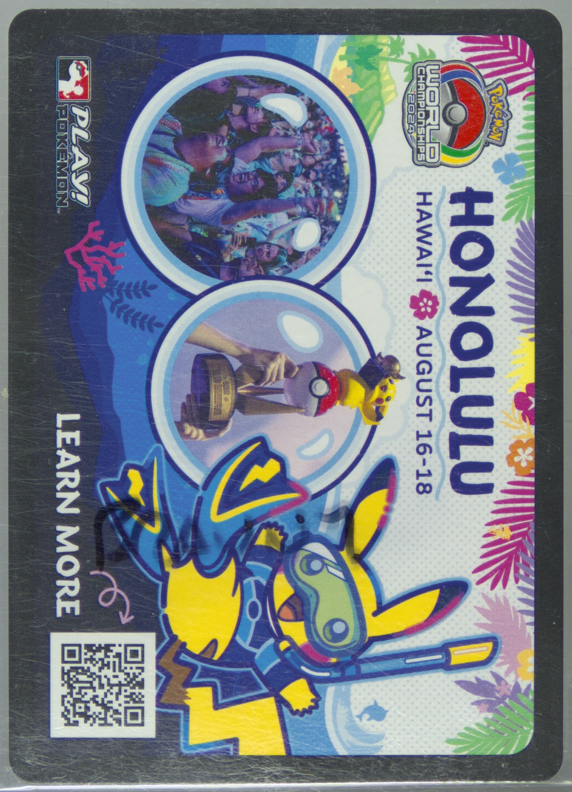 World Championships 2024 Advertisement World Championships 2024 Pokemon English Insert Cards