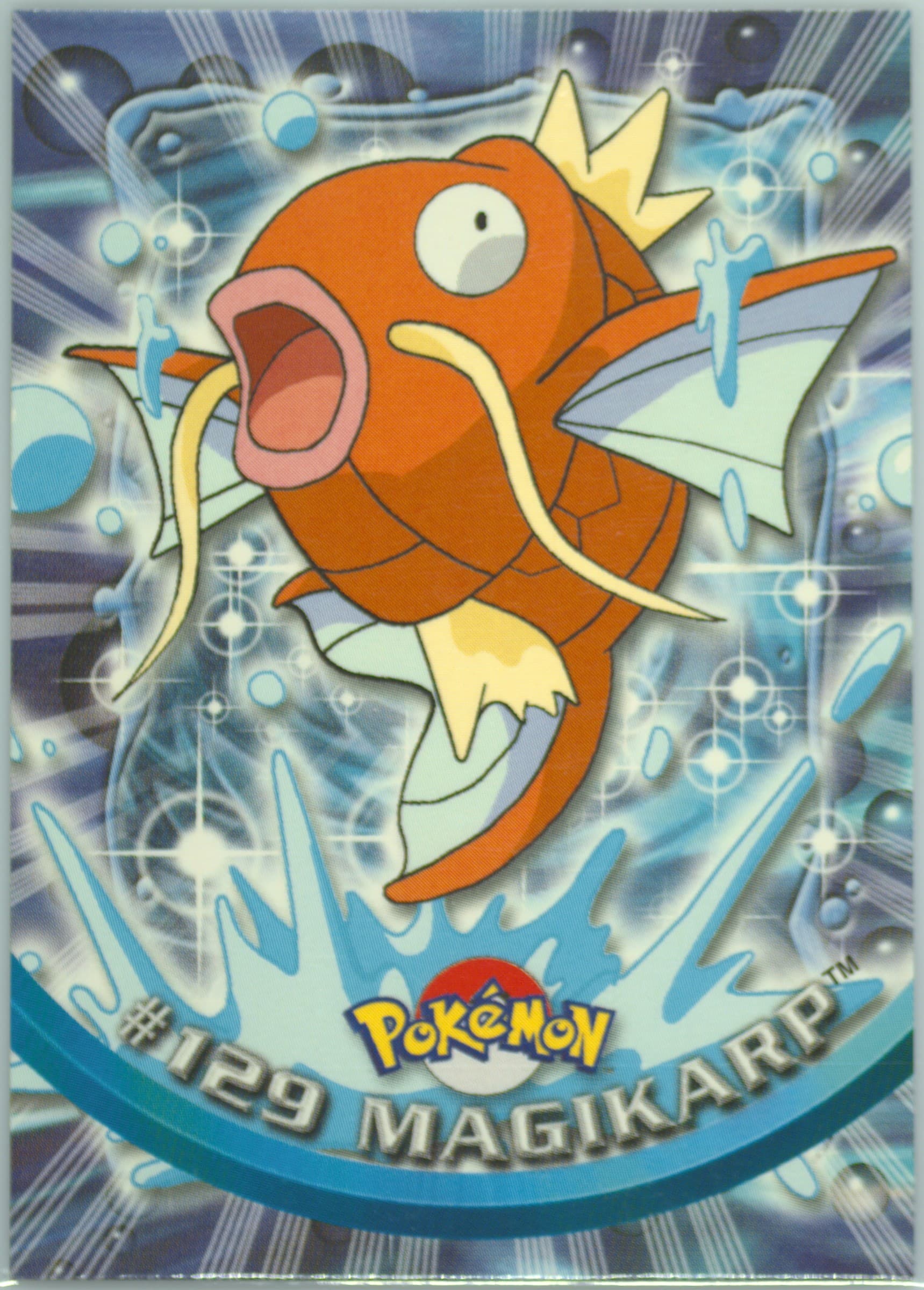 Magikarp Italian (129) 2000 Topps Pokemon TV Animation Series 3