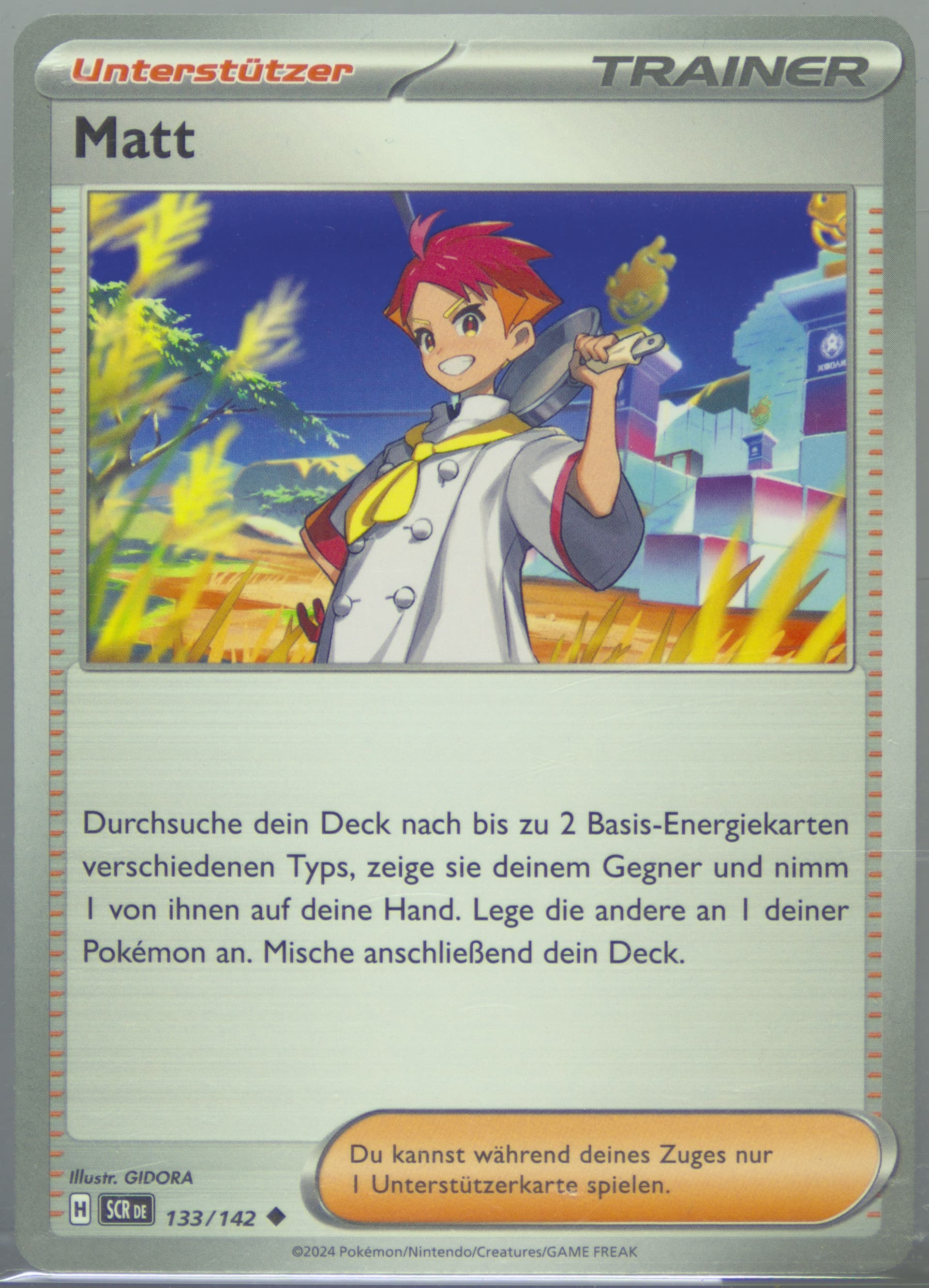 Crispin (133) 2024 Pokemon German Scr de-Stellar Crown