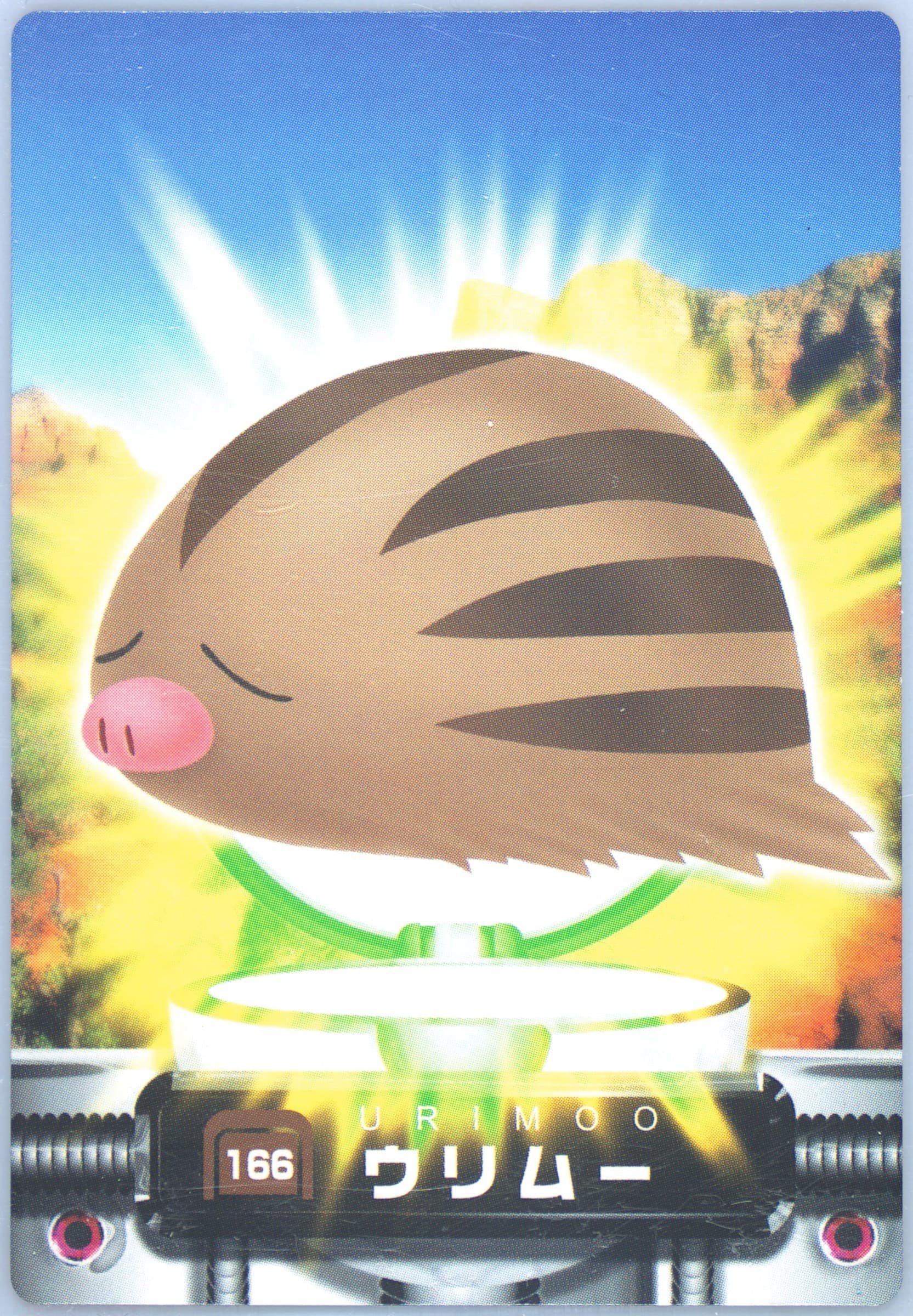 Swinub (166) 2004 Carddass Pokemon Advanced Generation Zukan Card