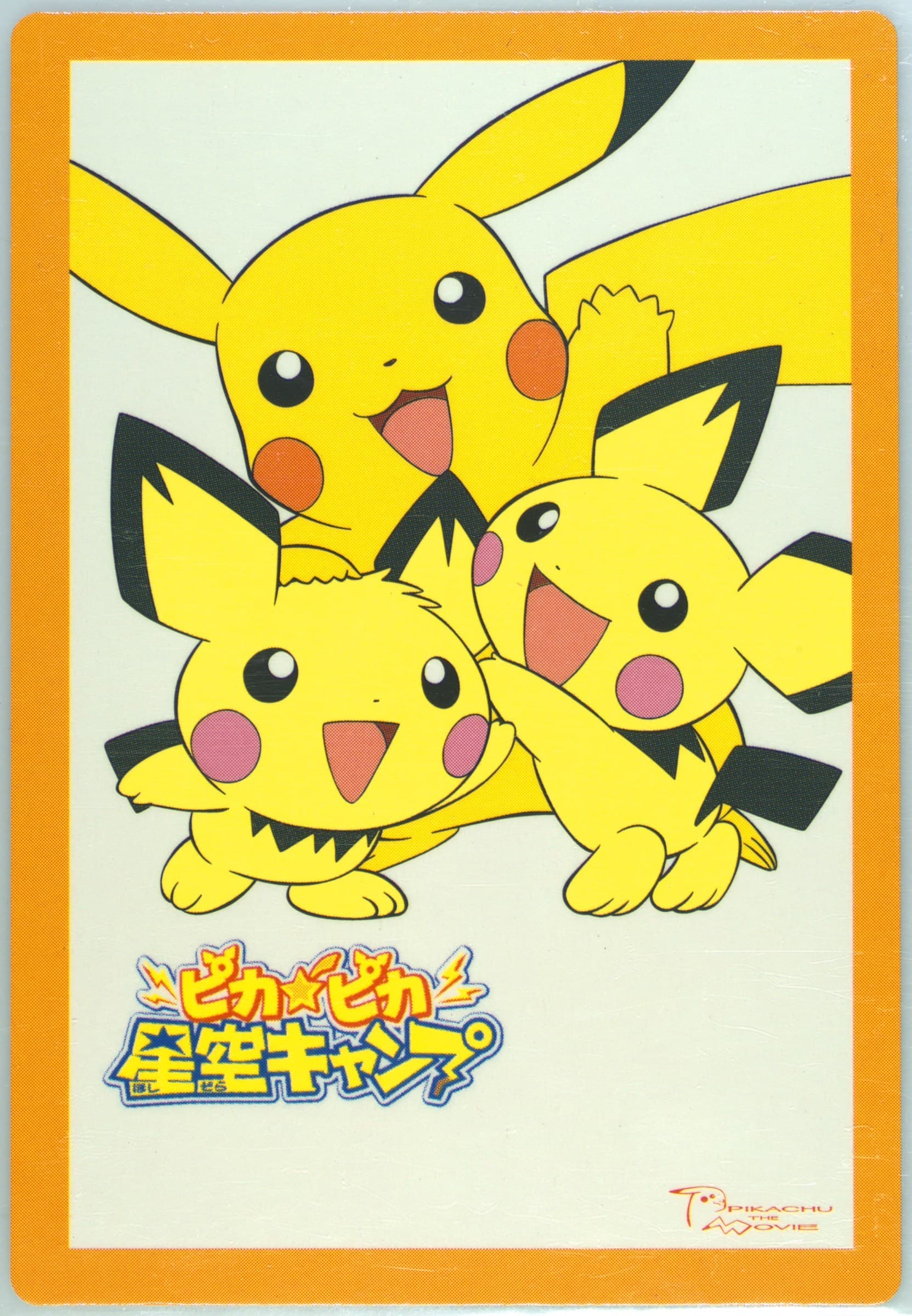 Camp Pikachu 2004 Carddass Pokemon Advanced Generation Zukan Card Box National Version Movie Adventure Card