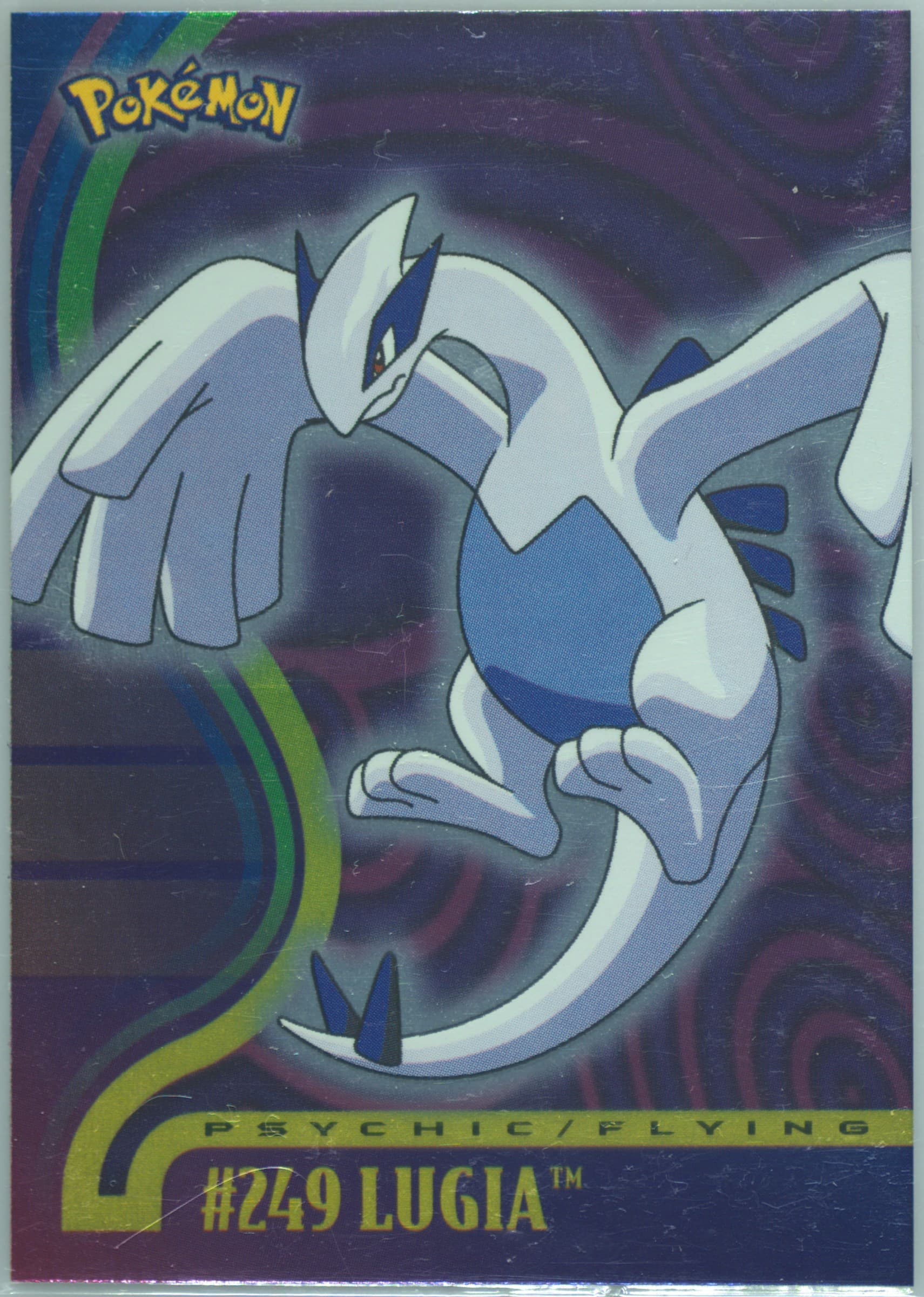 Lugia Foil (249) 2001 Topps Pokemon Johto Series 3