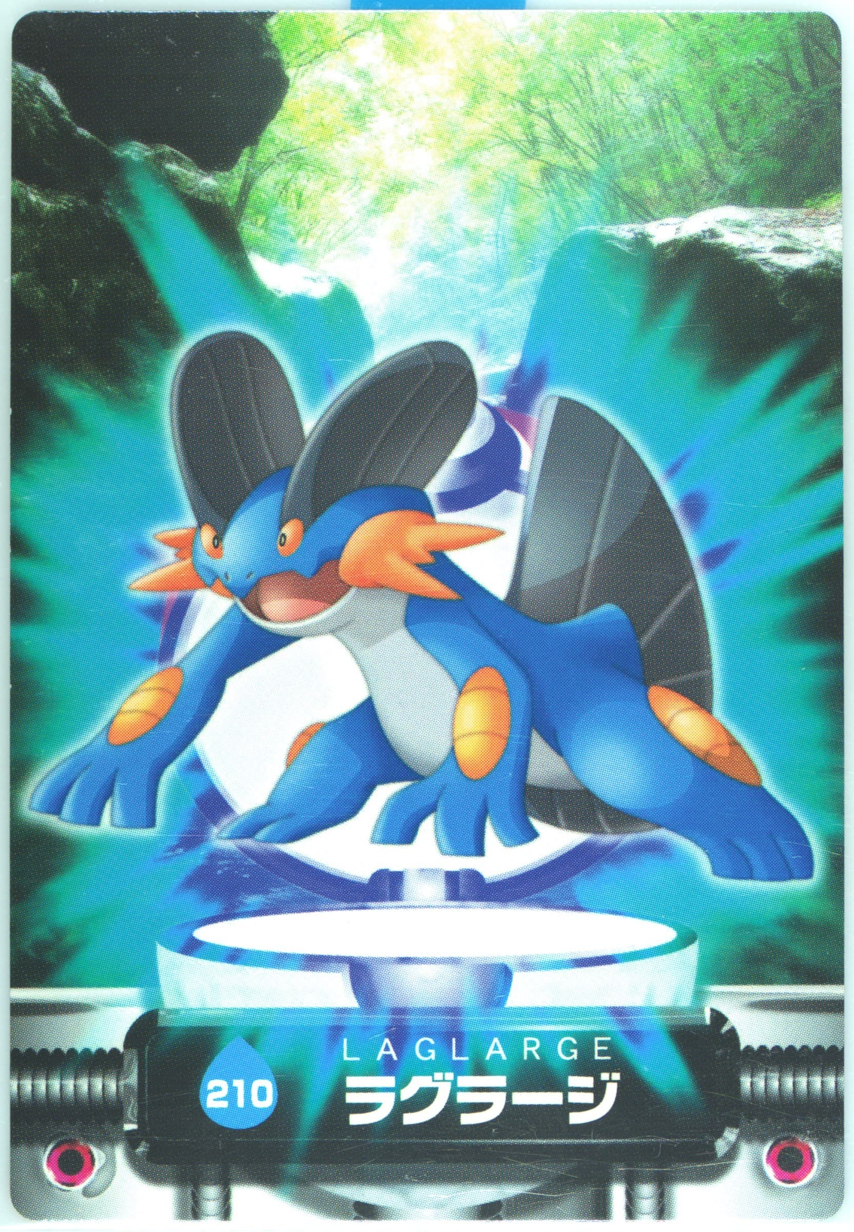 Swampert (210) 2005 Carddass Pokemon Advanced Generation Zukan Card