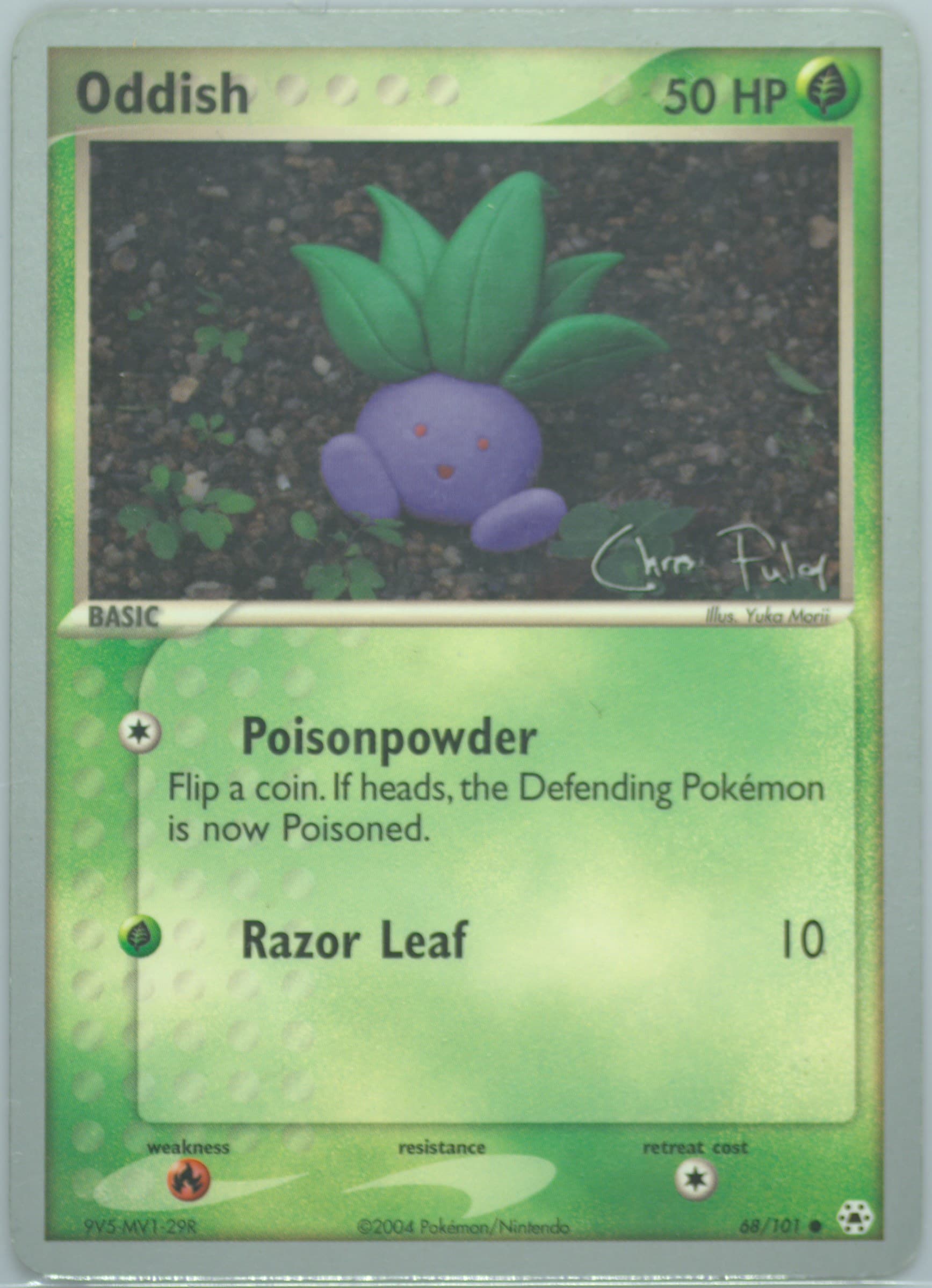 Oddish Blaziken Tech (68) 2004 Pokemon World Championships Promo