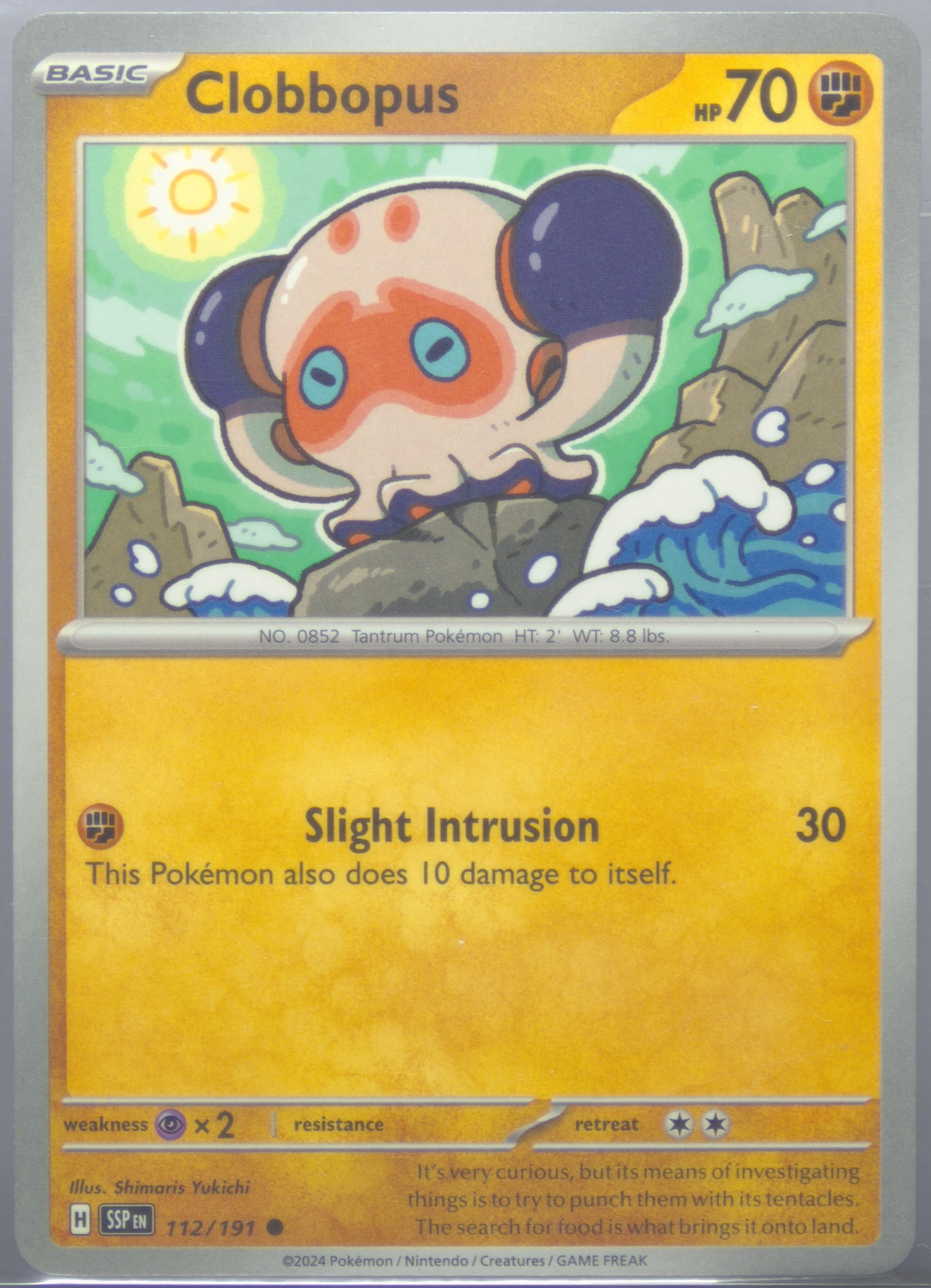 Clobbopus (112) 2024 Pokemon Ssp EN-Surging Sparks