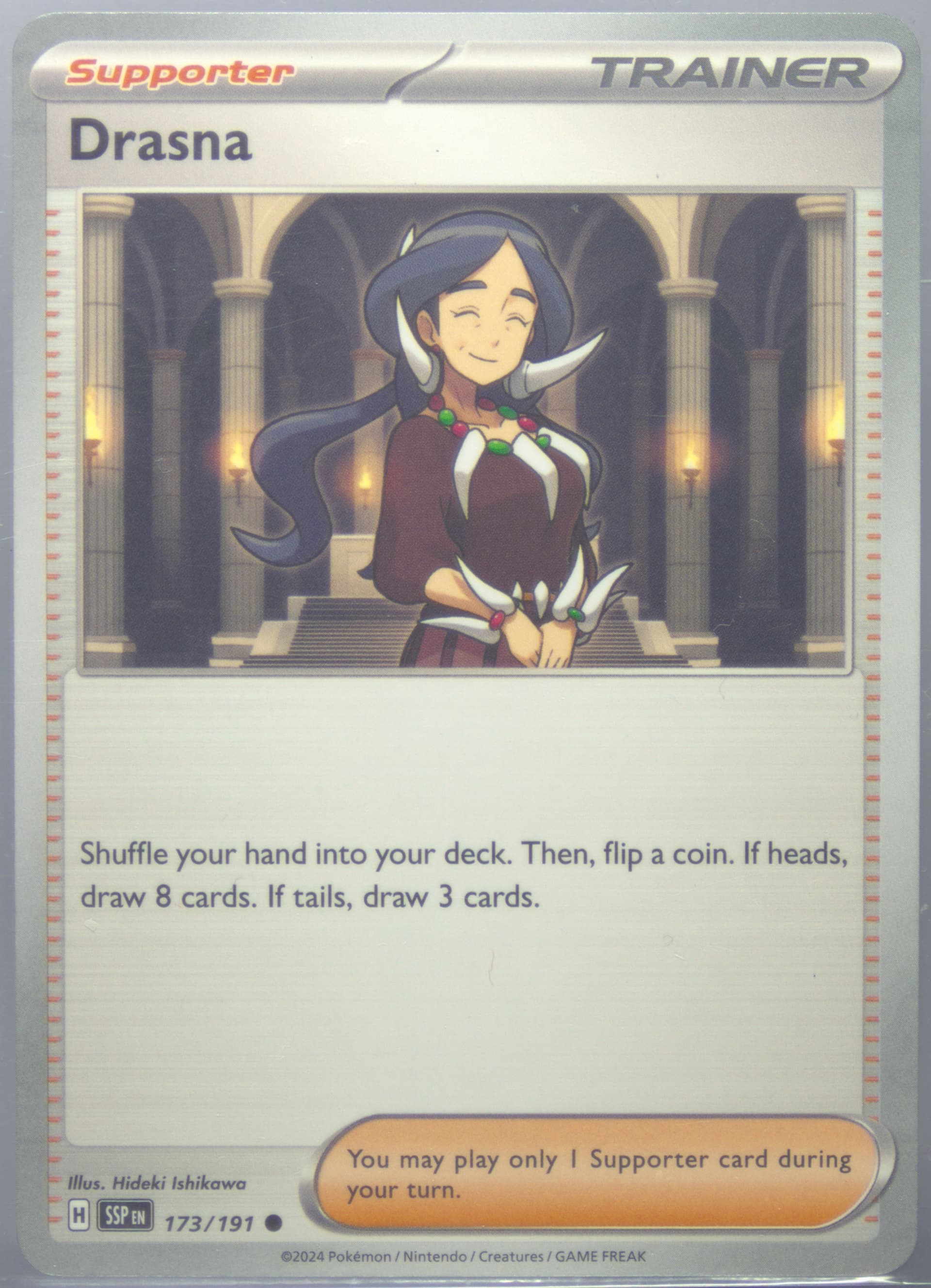 Drasna (173) 2024 Pokemon Ssp EN-Surging Sparks