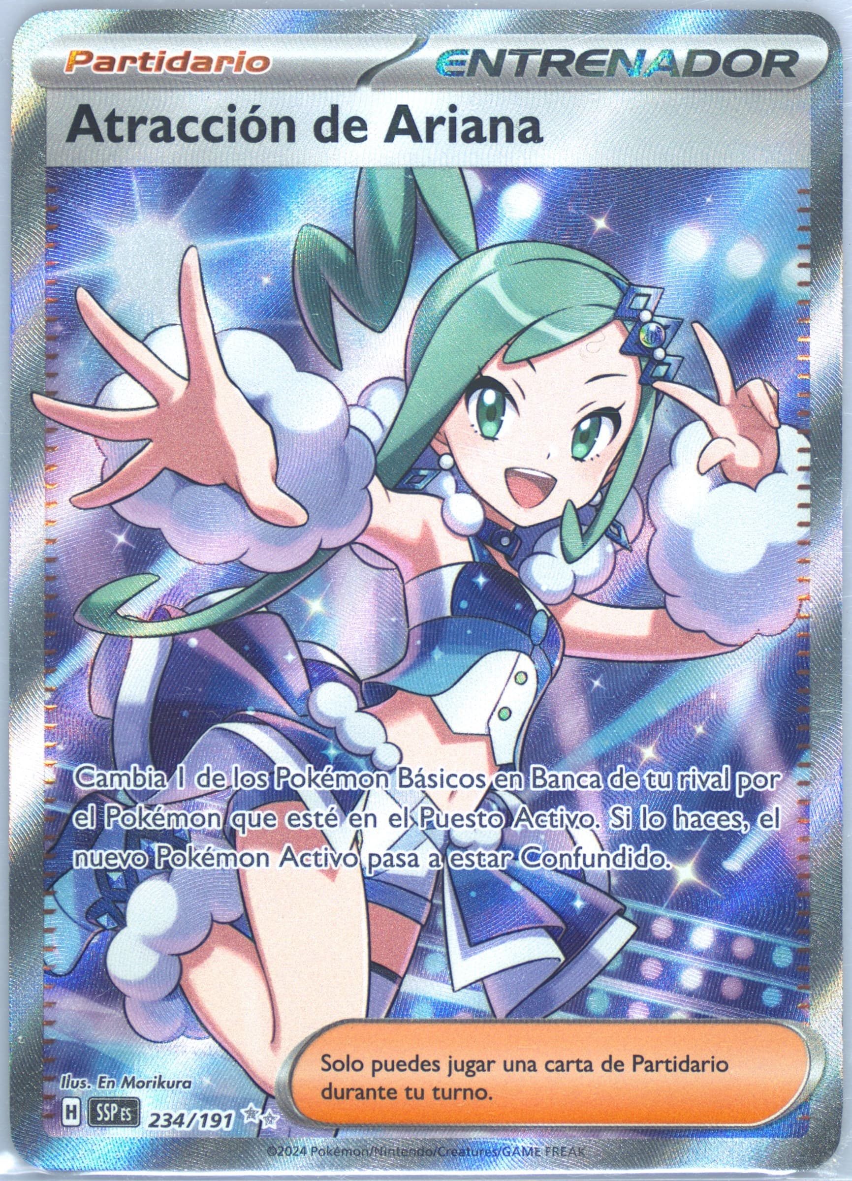 Lisia's Appeal Ultra Rare (234) 2024 Pokemon Spanish Ssp ES-Surging Sparks