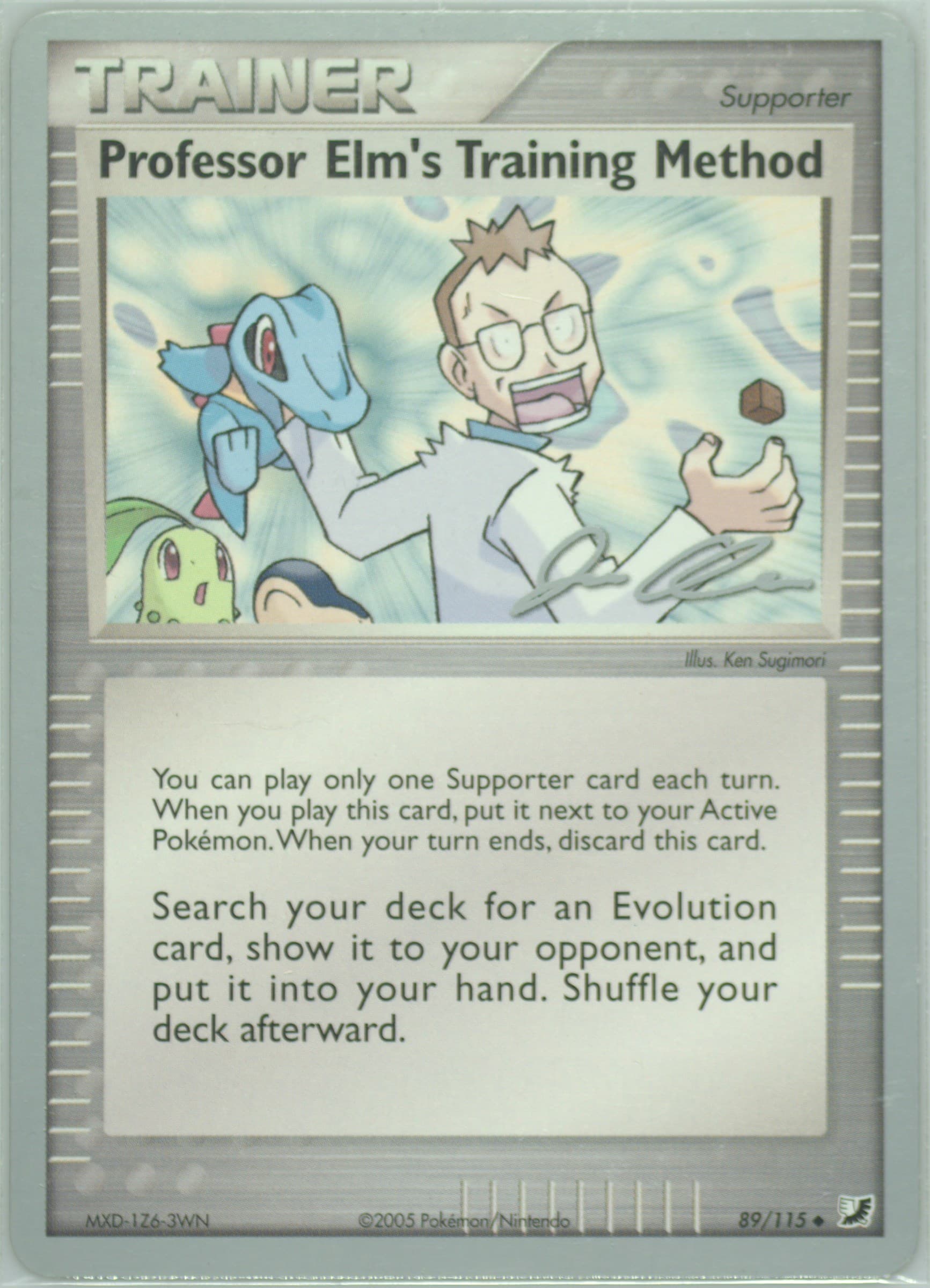 Professor Elm's Training Method Mewtrick (89) 2006 Pokemon World Championships Promo