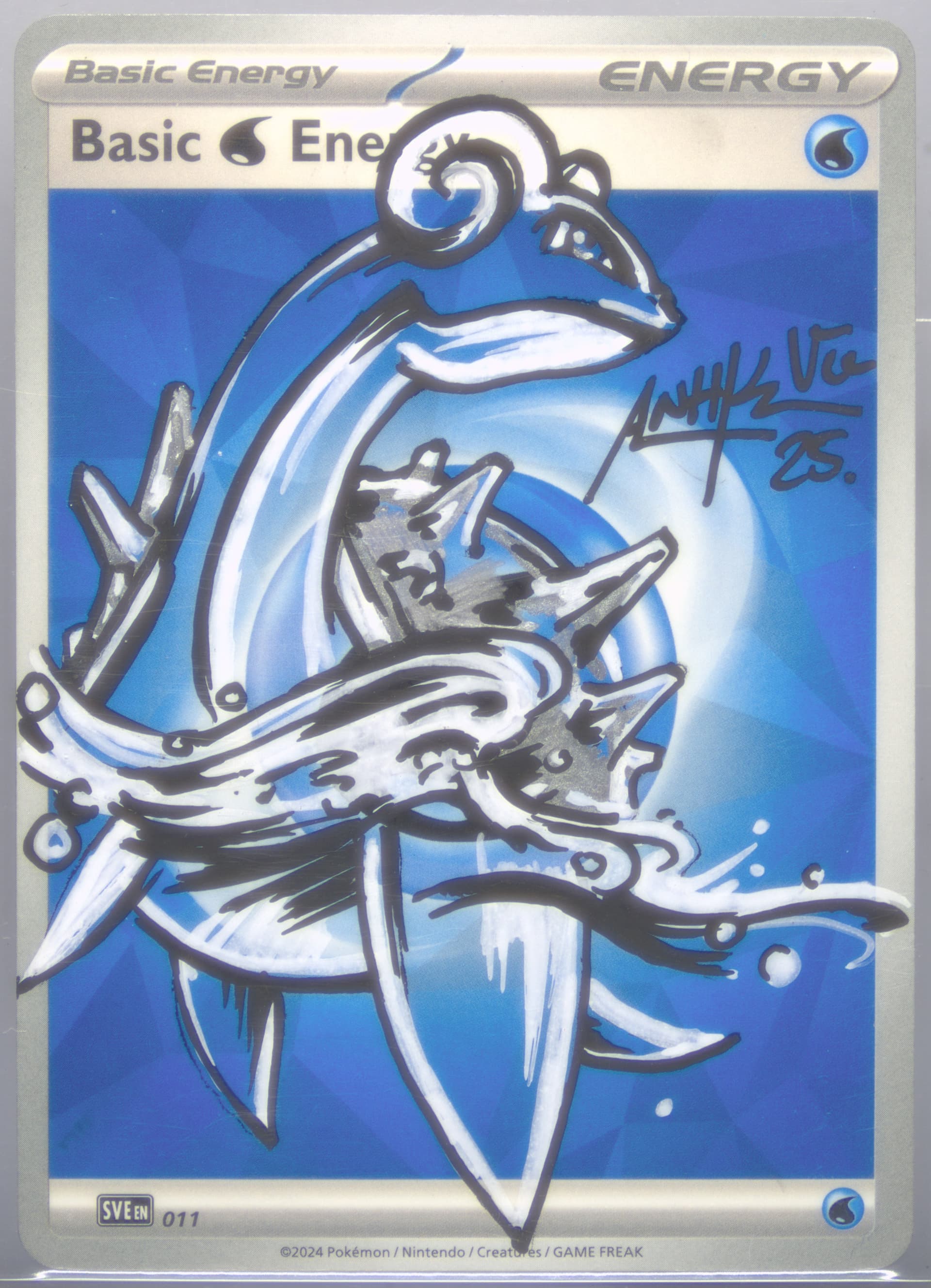 Basic Water Energy (011) 2024 Pokemon Sve EN-Basic Energies