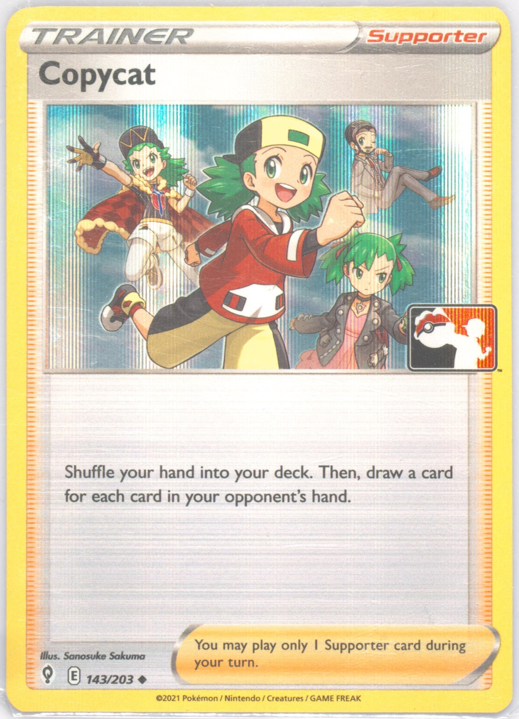 Copycat-Holo (143) 2022-2023 Pokemon Play! Pokemon Prize Pack