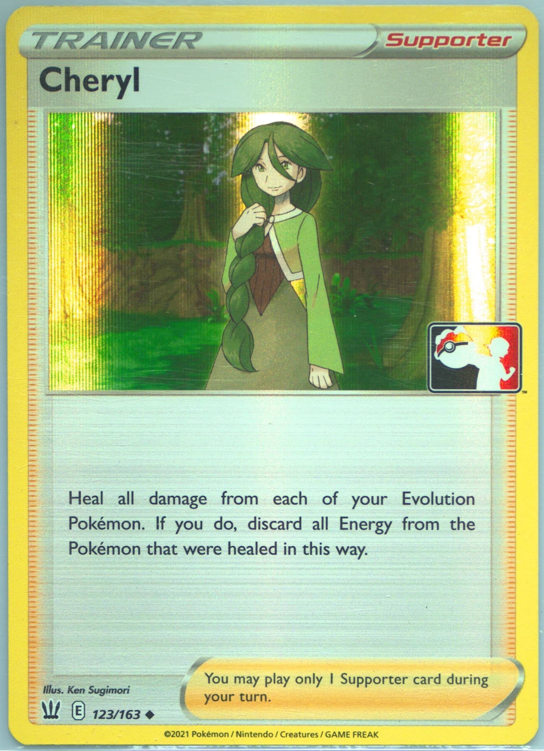Cheryl-Holo (123) 2022-2023 Pokemon Play! Pokemon Prize Pack