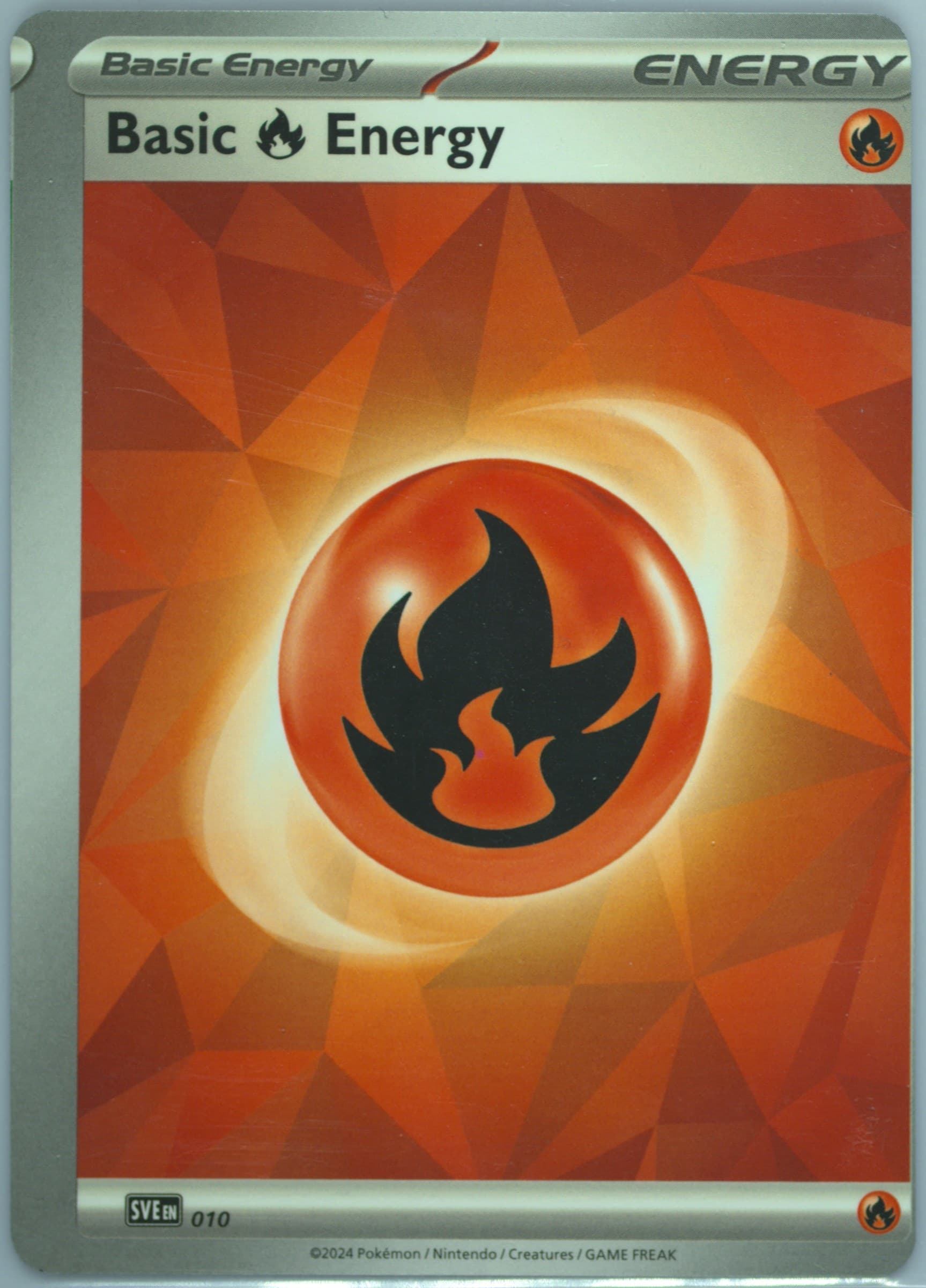 Basic Fire Energy (010) 2024 Pokemon Sve EN-Basic Energies